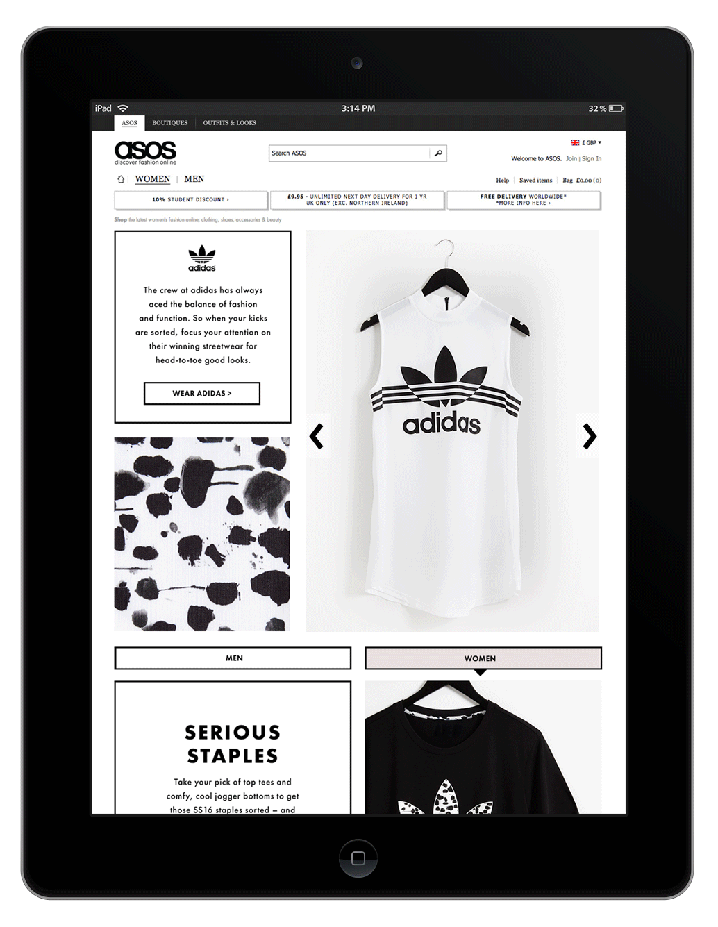 ASOS x Adidas MW + WW Editorial by Naomi Ray