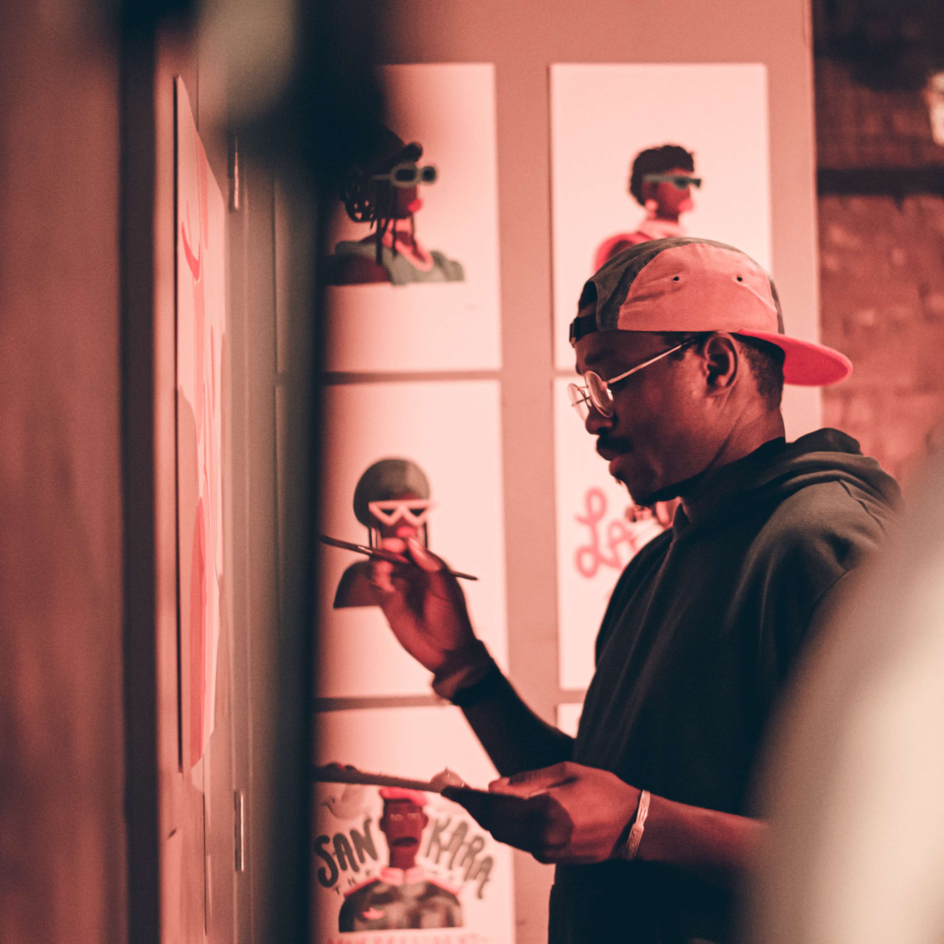 Step In Martinique I Collaborative Live Art & Music event by Lauren Boniface