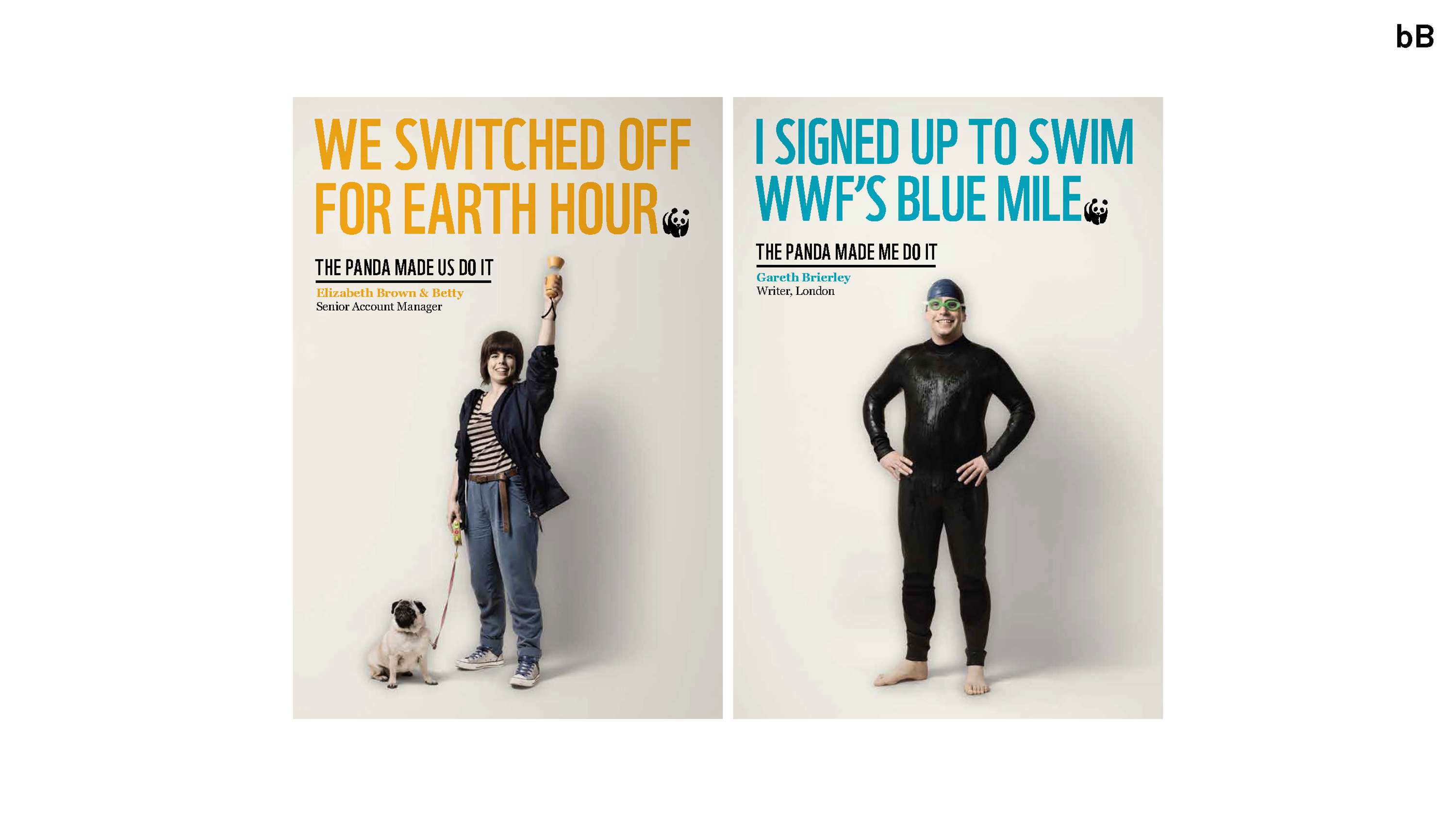 WWF. The Panda made me do it. by Barry Tranter