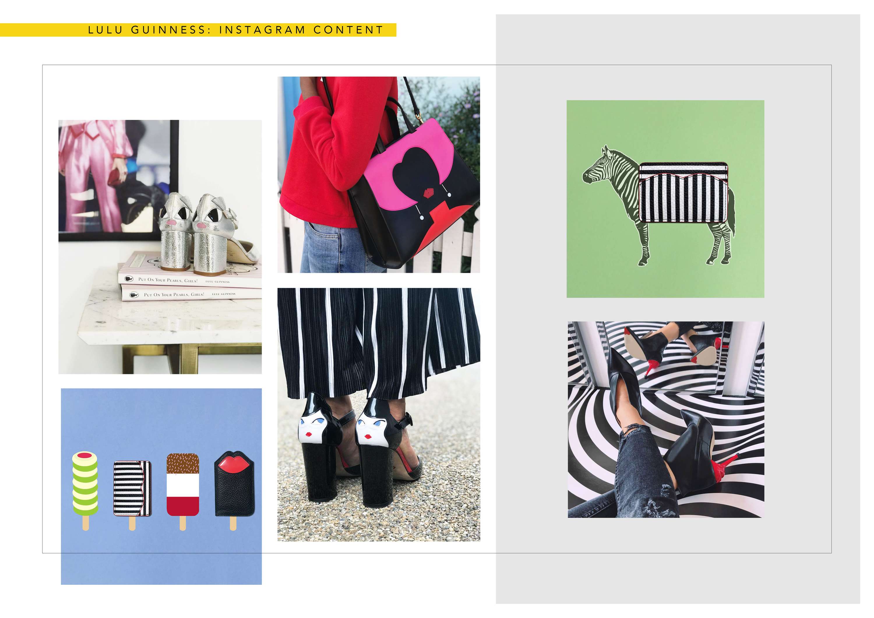 Lulu Guinness: Content Creation by Caroline Murray