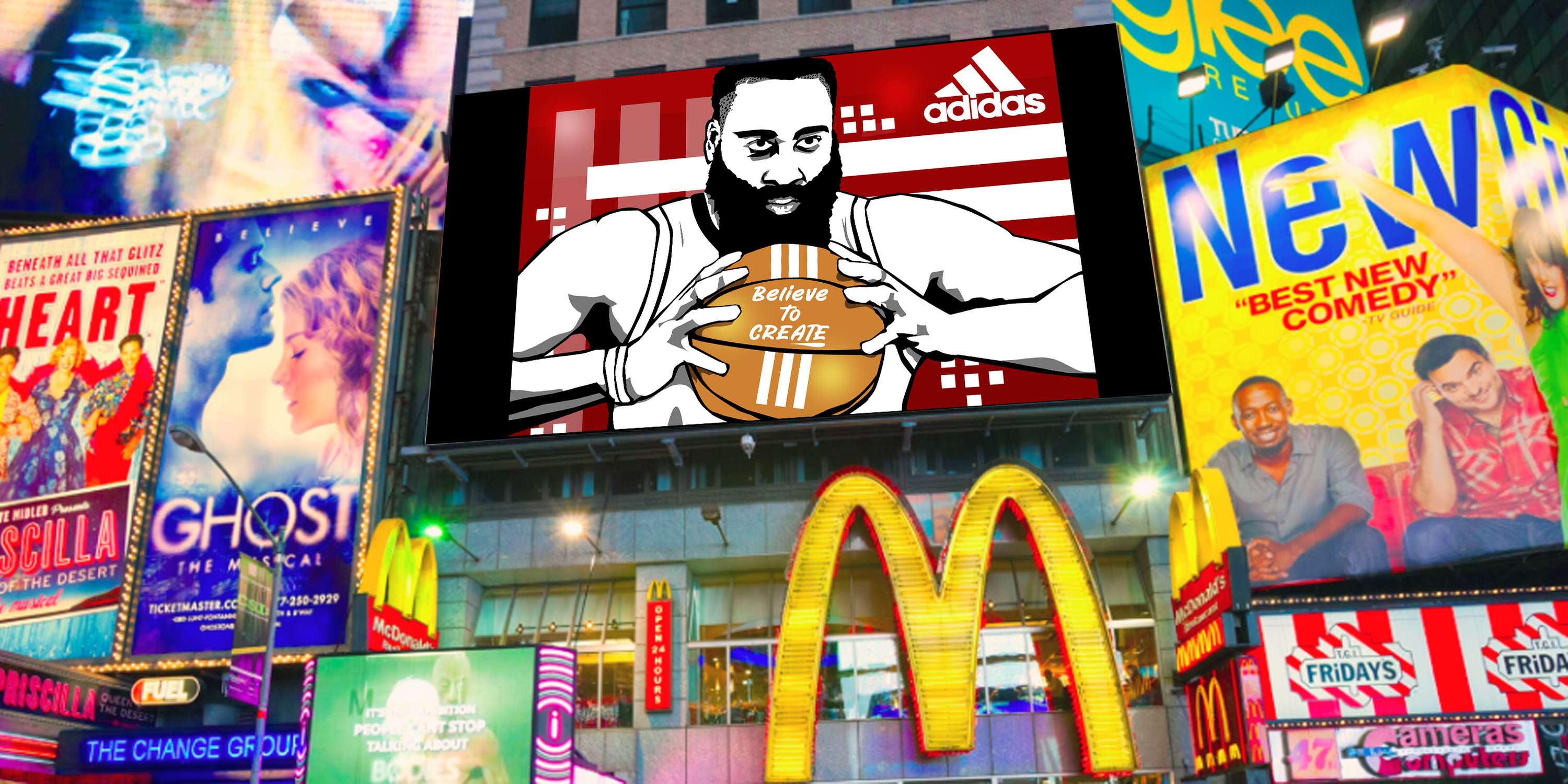 James Harden. Believe To Create by Kunal Soni