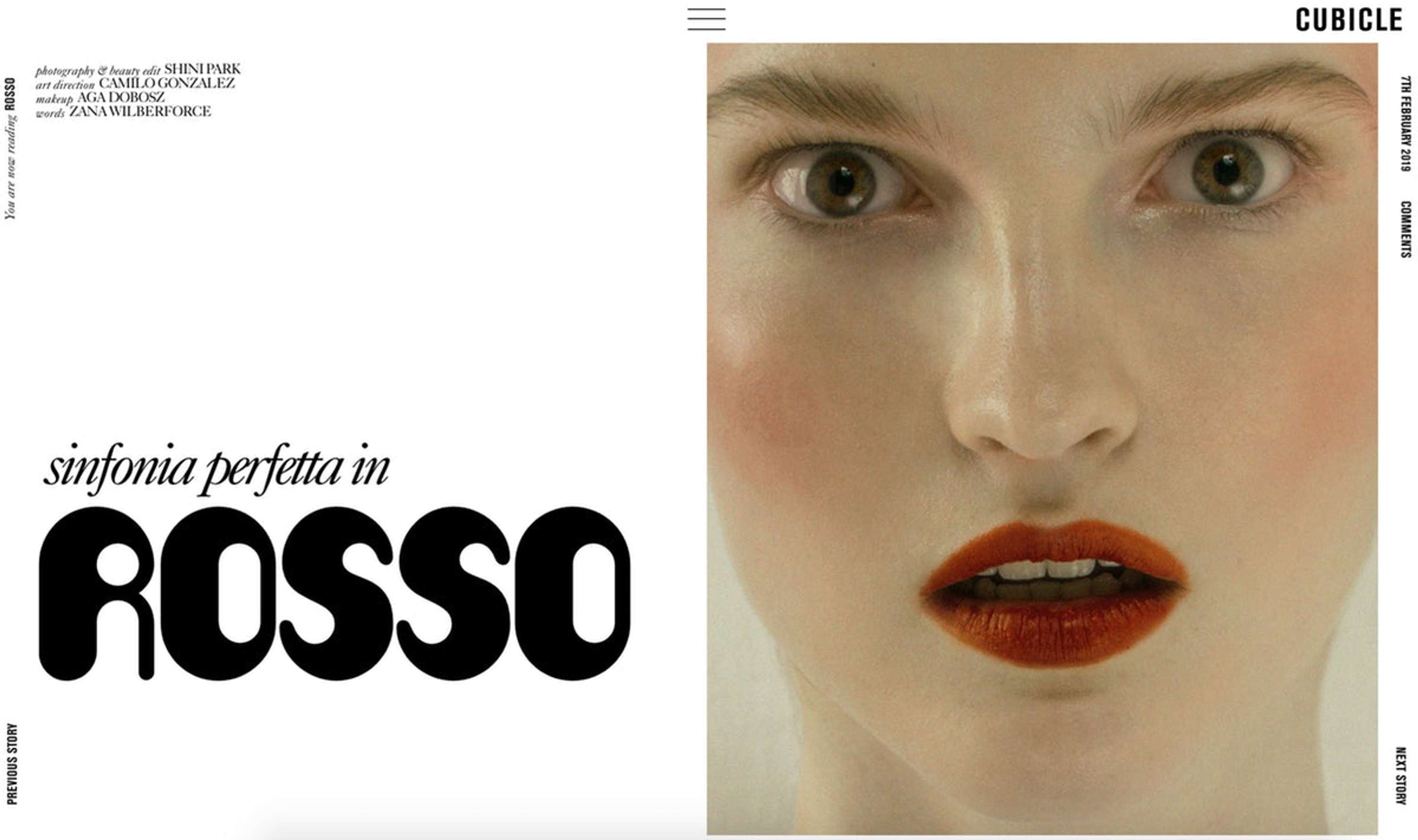ROSSO by Zana Wilberforce