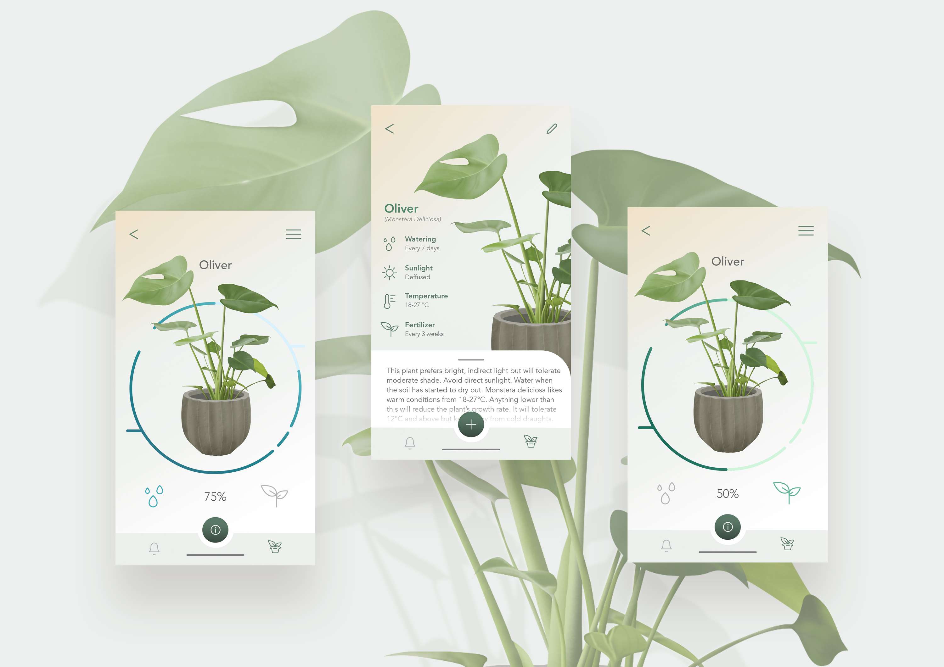 Plant UI/UX Concept by Zora Alexandra Korovic