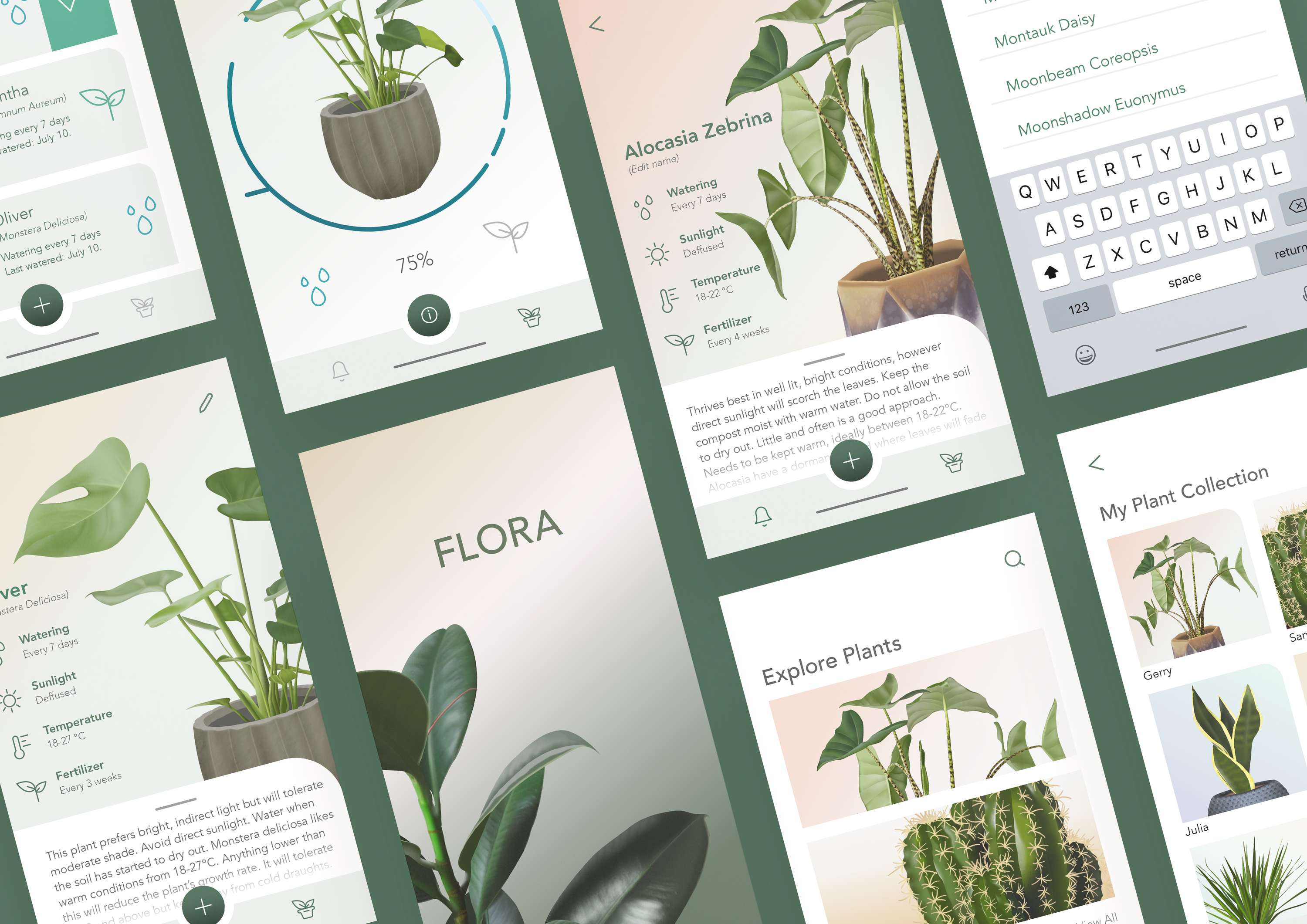 Plant UI/UX Concept by Zora Alexandra Korovic