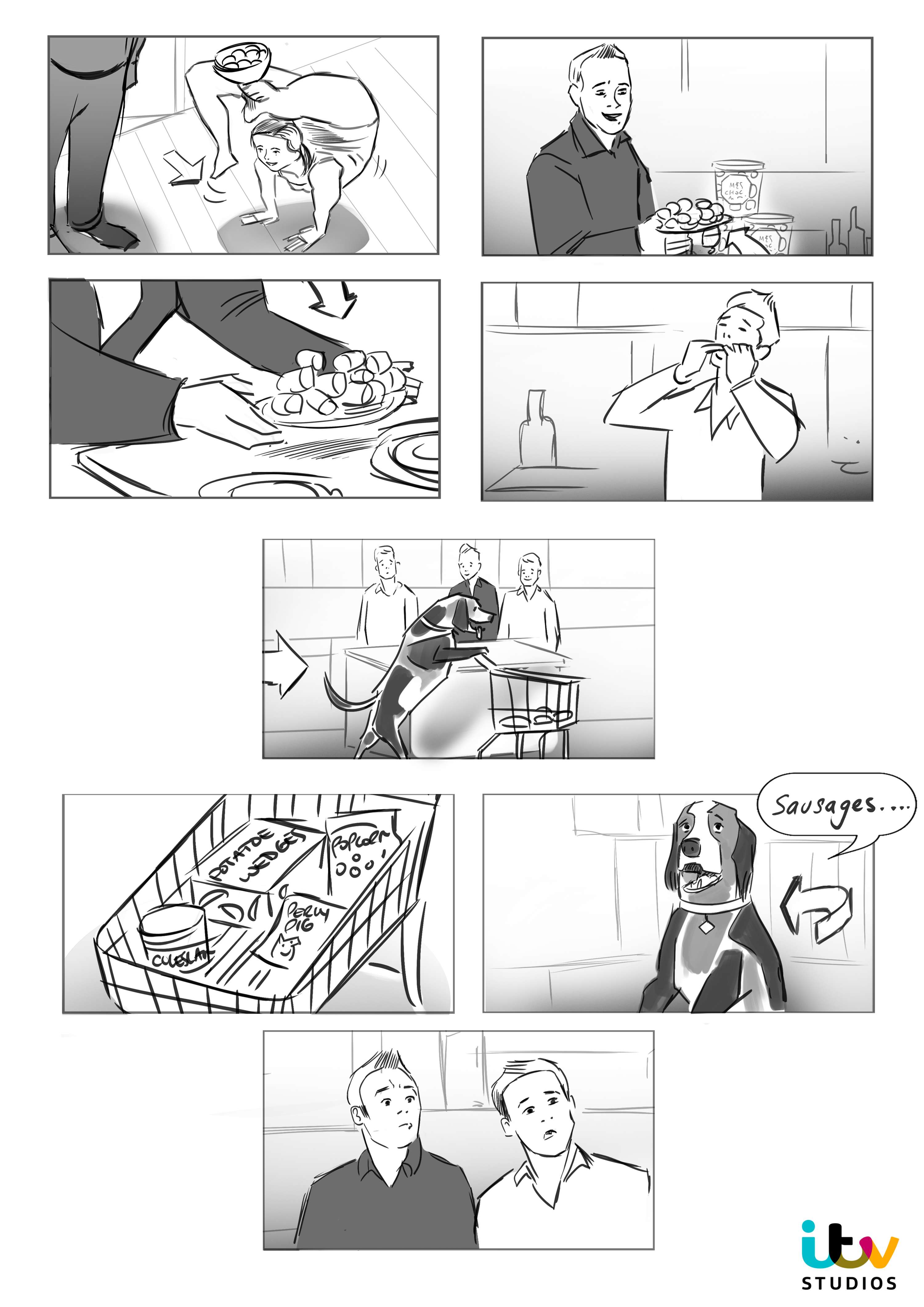 Ant and Dec's M&S by James O'Shea