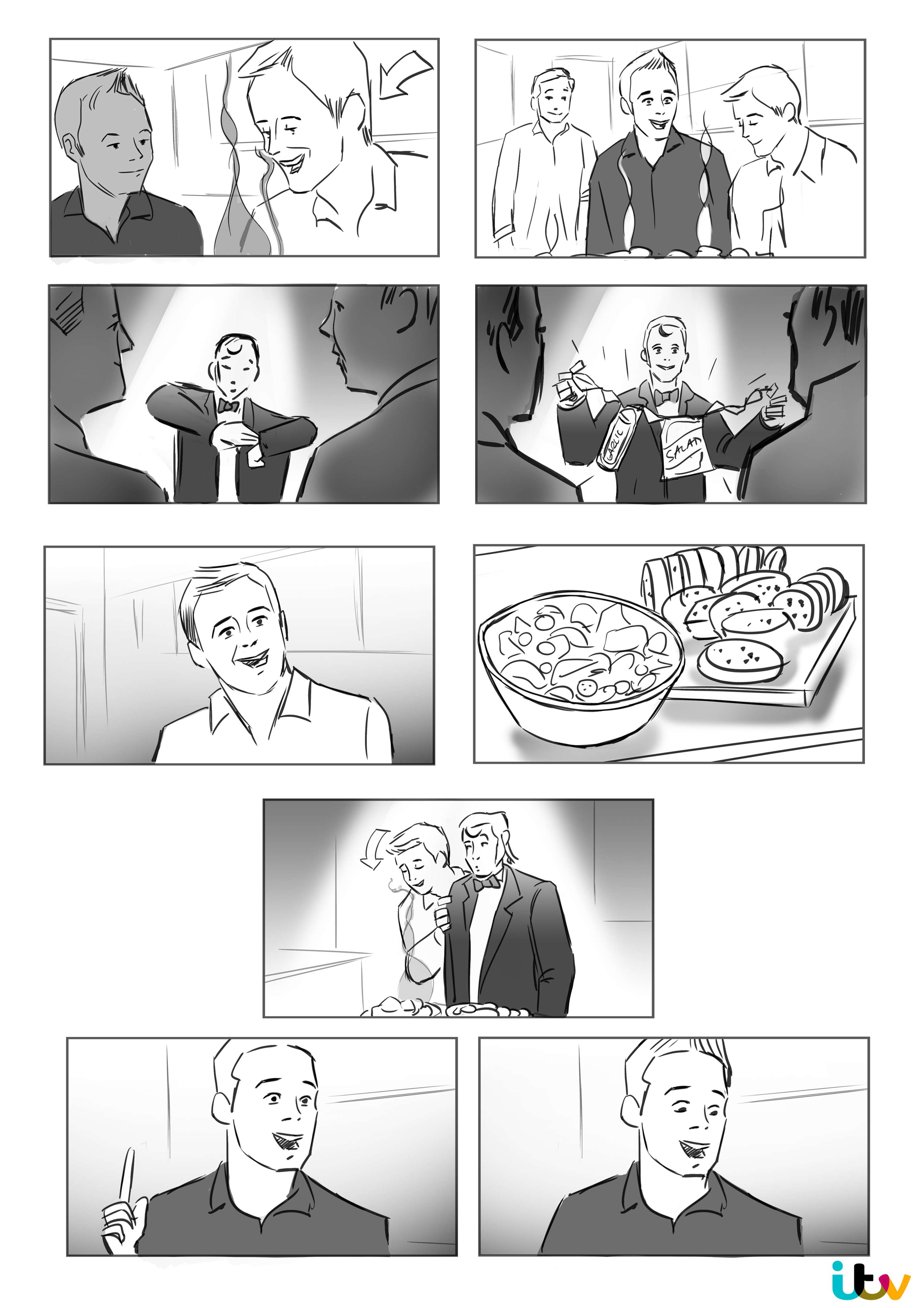 Ant and Dec's M&S by James O'Shea