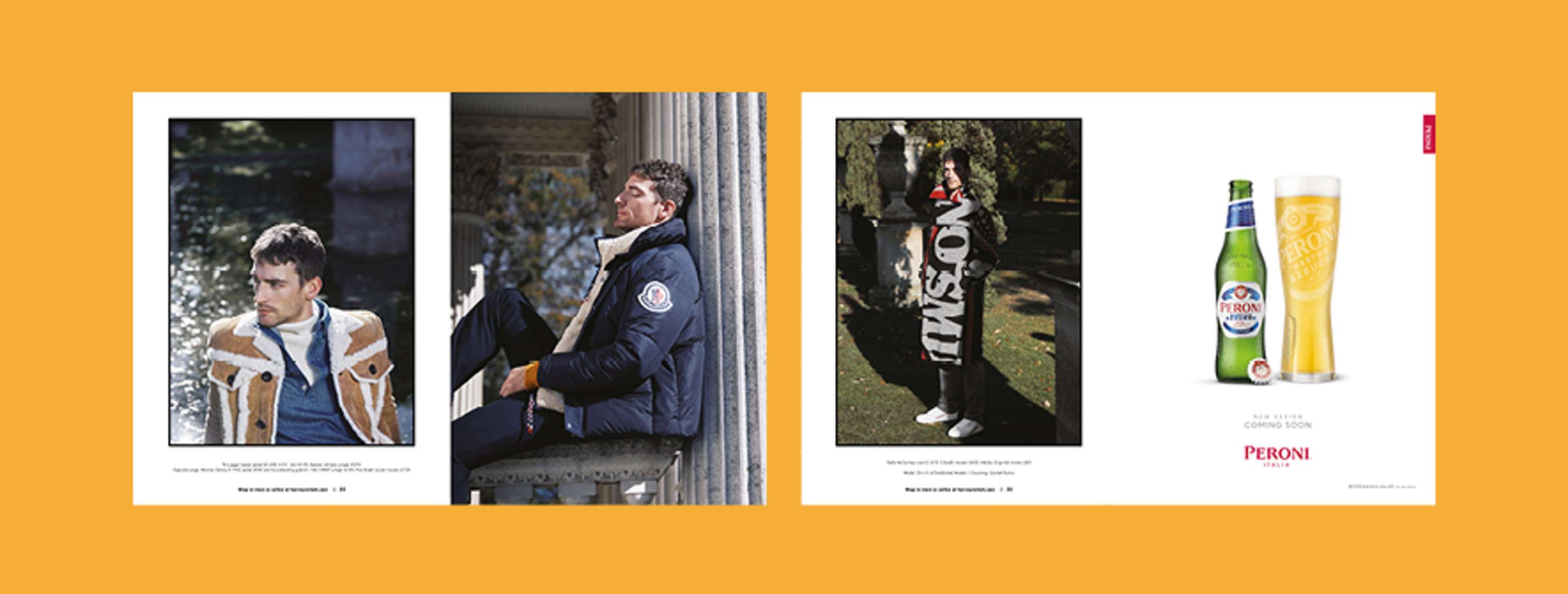 Harvey Nichols Magazine Re-Design - December Issue by Michelle Buckley
