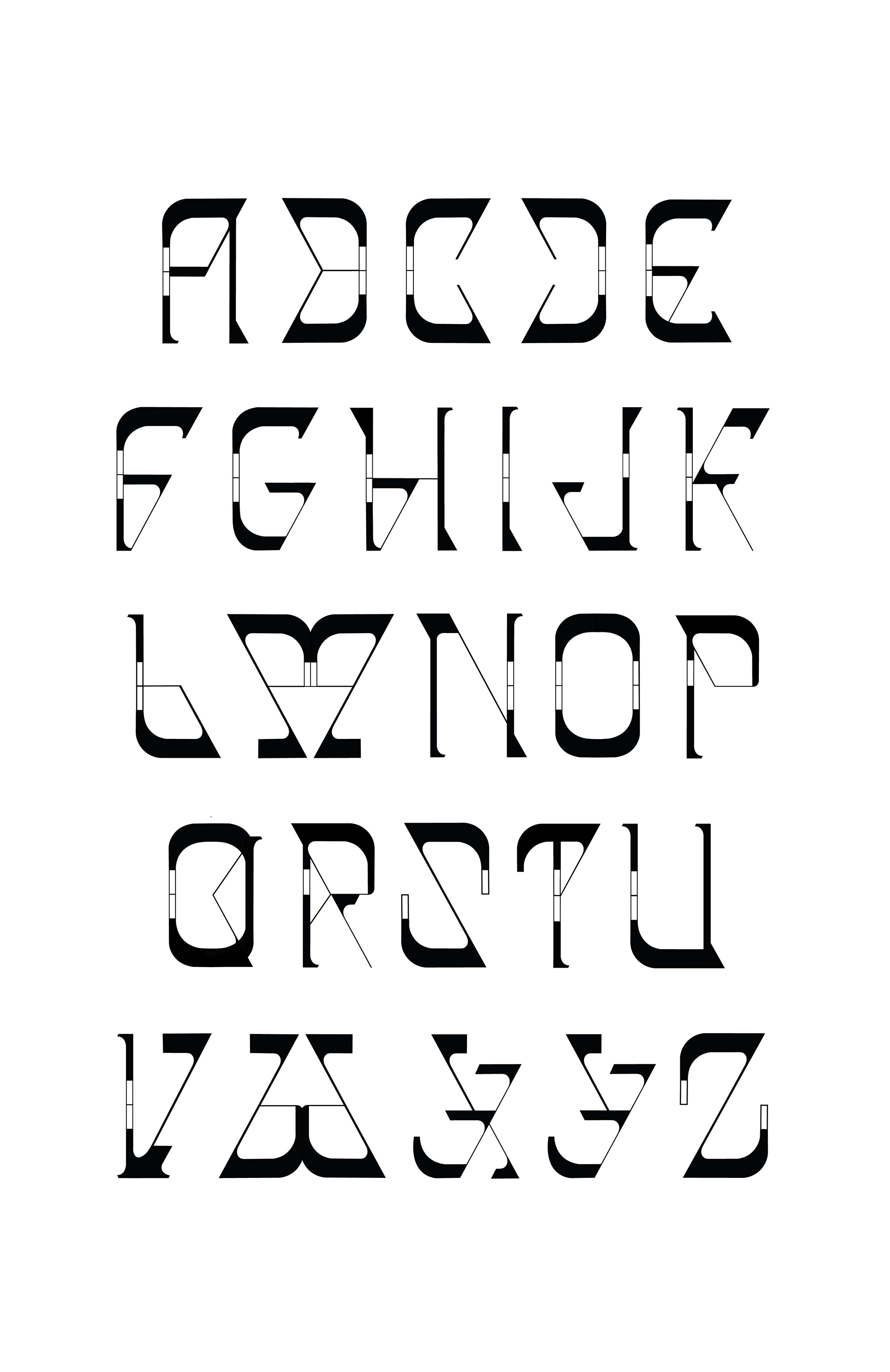 Alphonse Typeface by Sivylla Abati