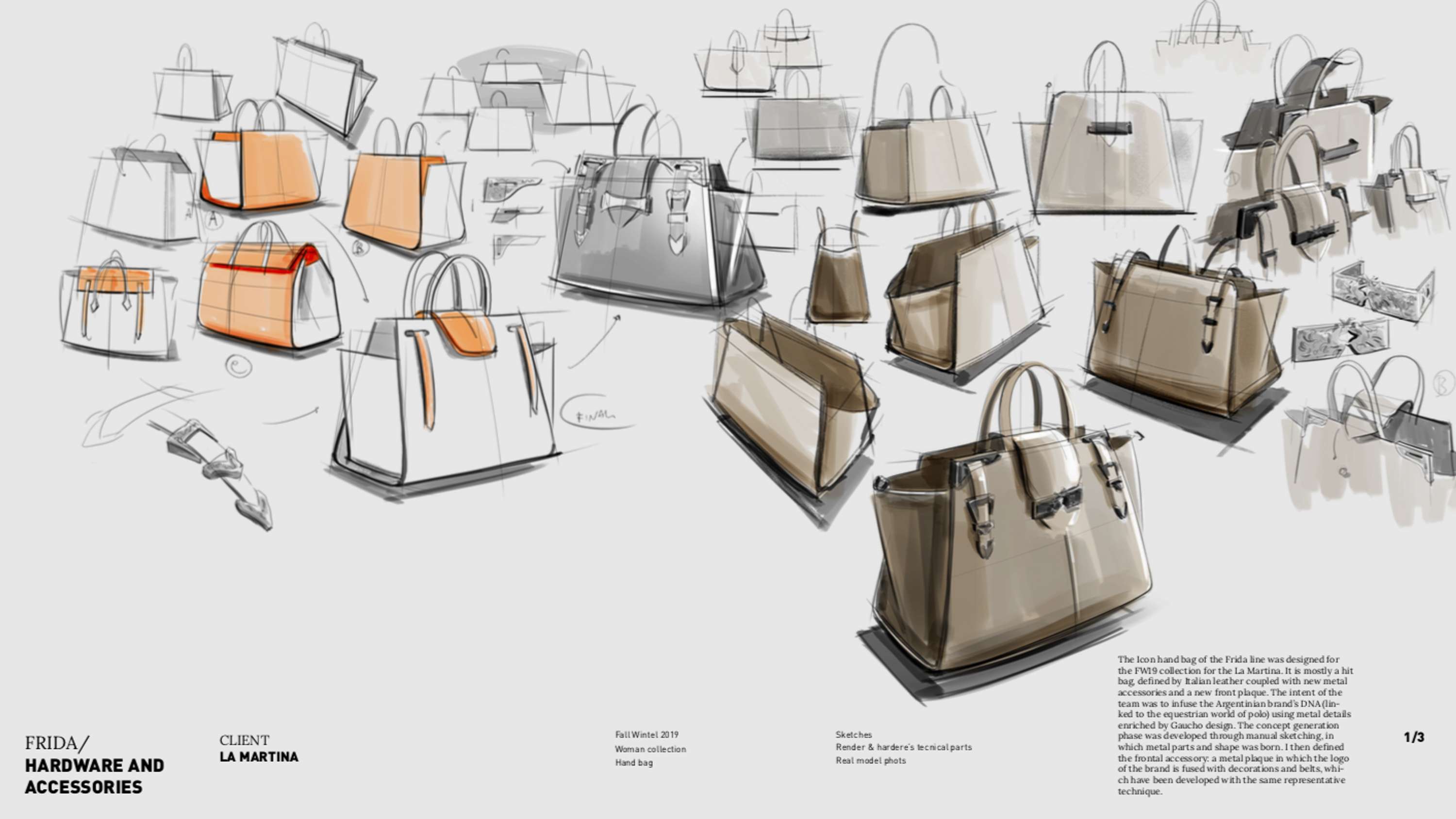 Case 1: hardware creation for an icon bag by Mario Stilla