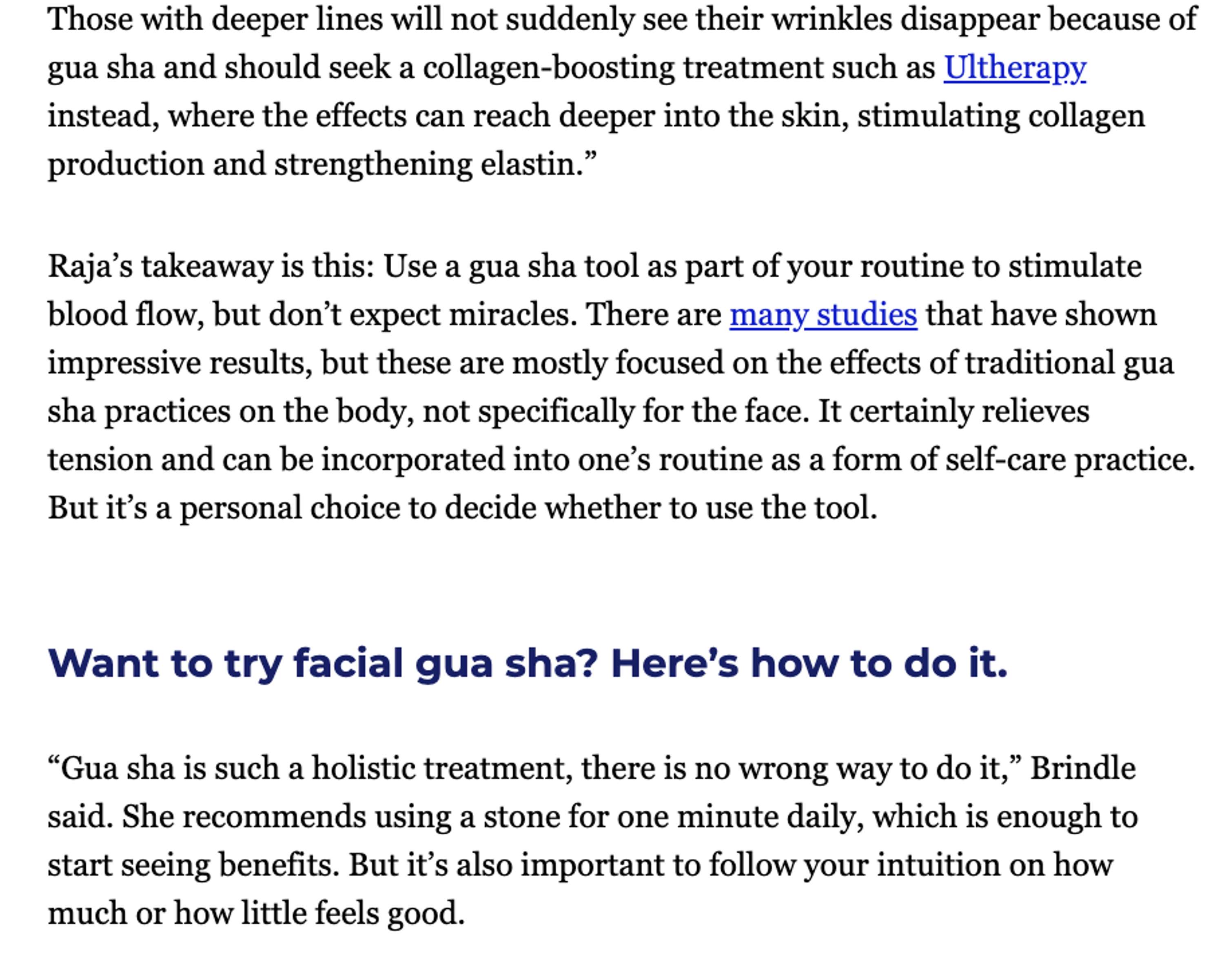 HUFF POST US - What is Gua Sha and Does it Work? by Fani Mari