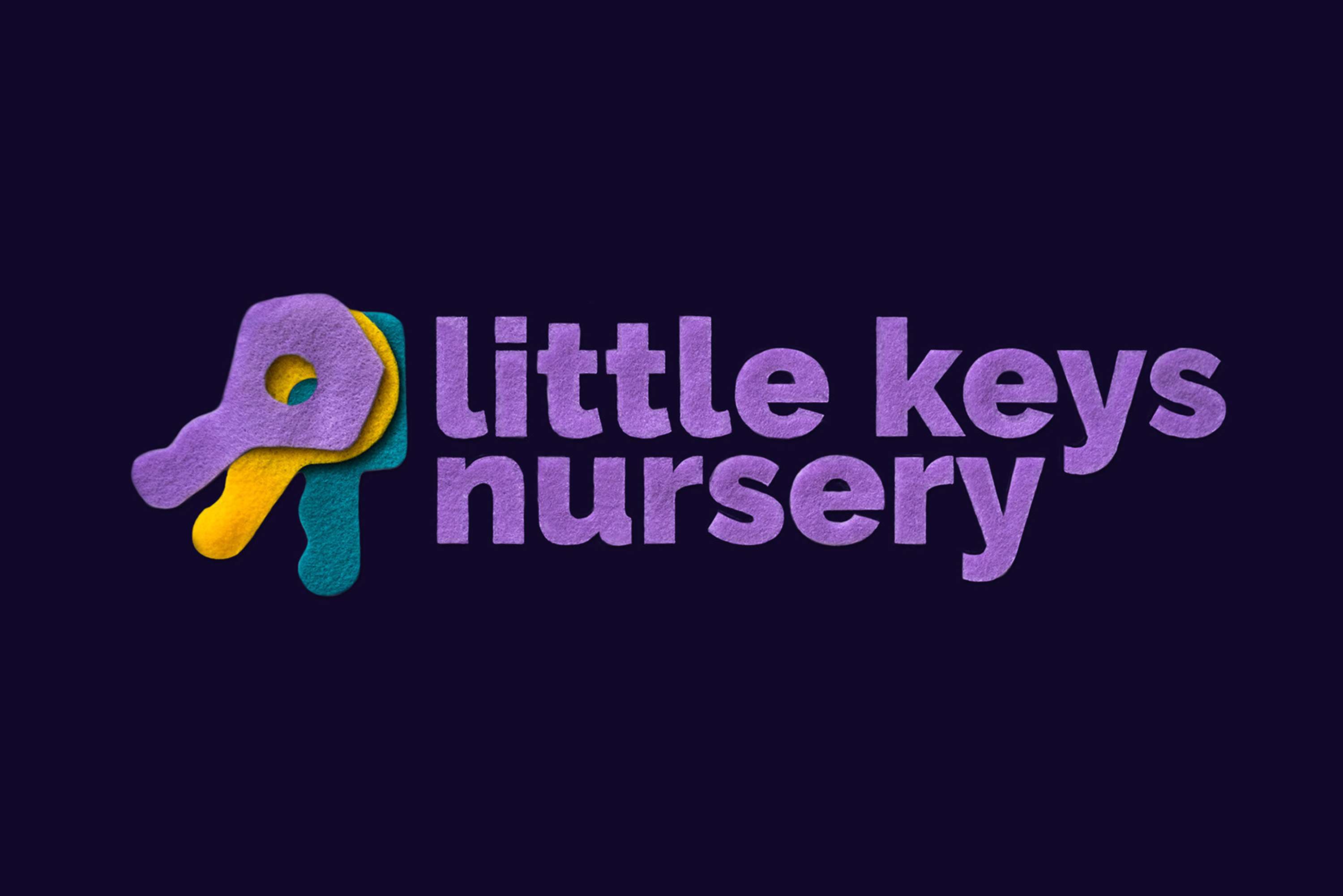 Little Keys Nursery branding by Peter Collins