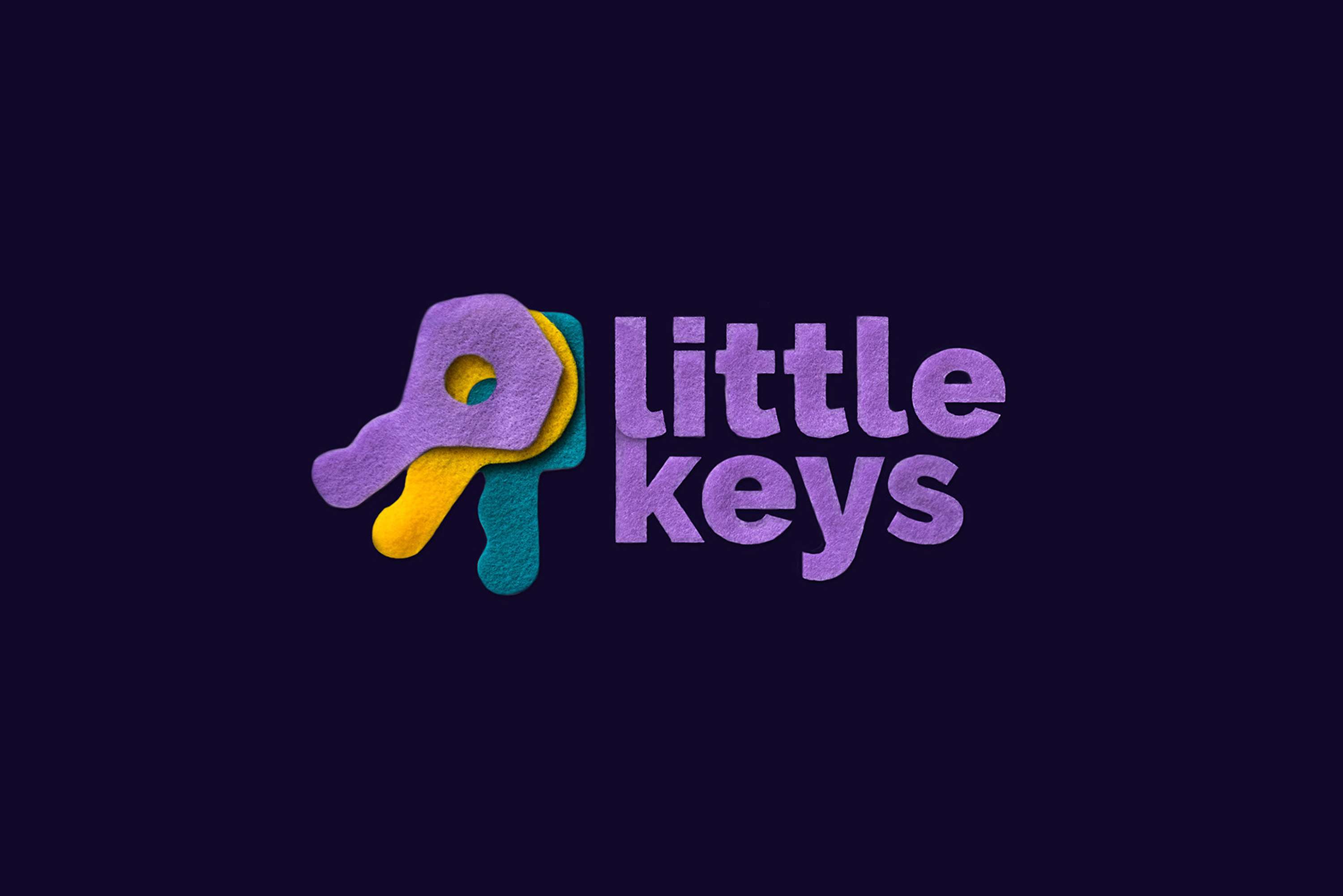 Little Keys Nursery branding by Peter Collins