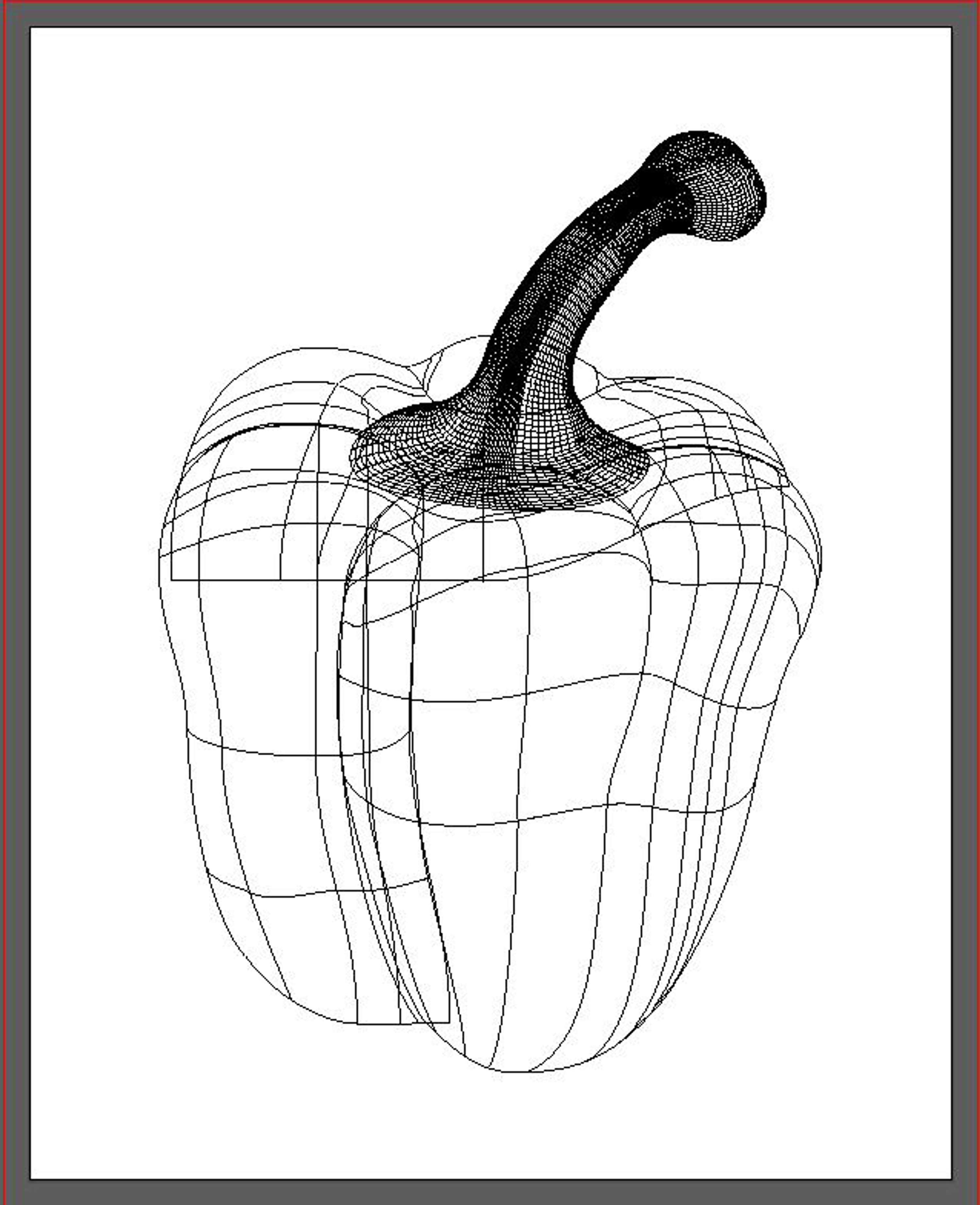 Pepper mesh by Matteo Mugnai