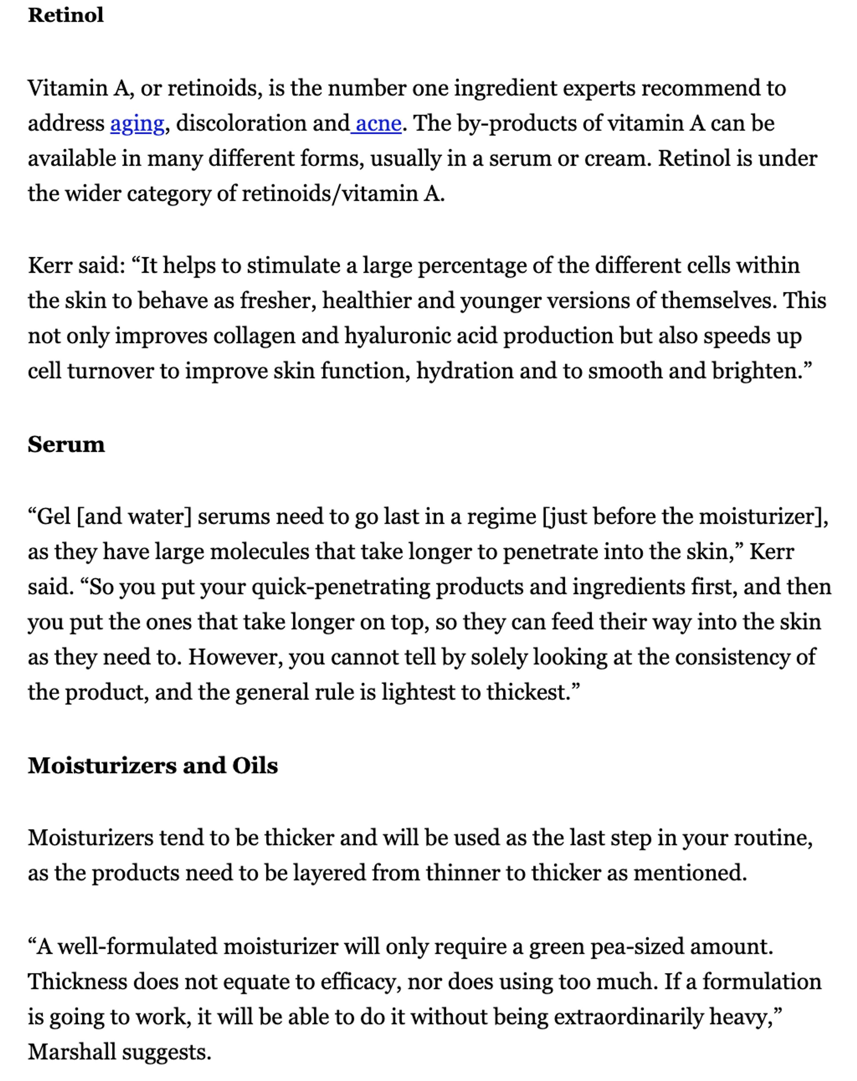 HUFFPOST US - How to correctly layer skincare products by Fani Mari