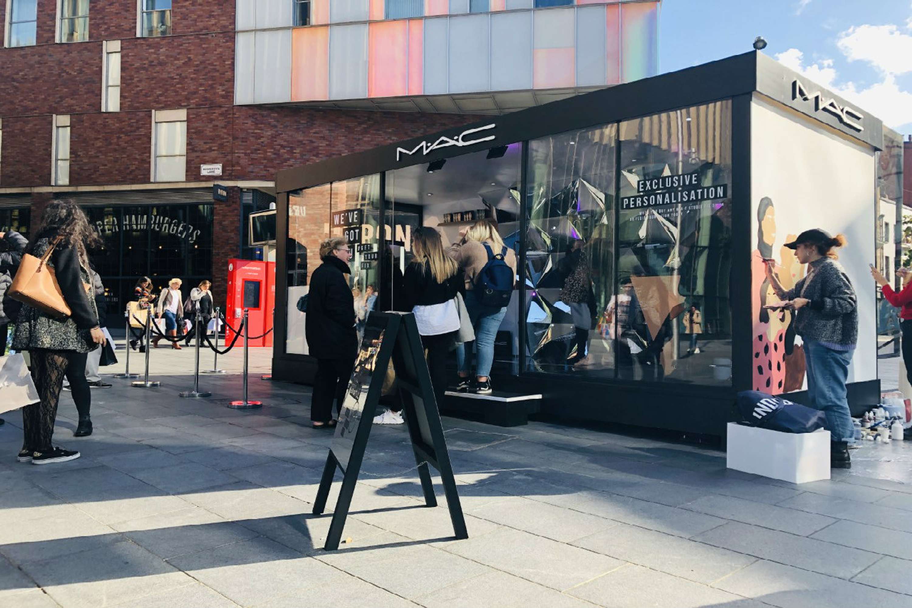 M.A.C Get Your Fix Pop-up by Kyle Ian Dawney