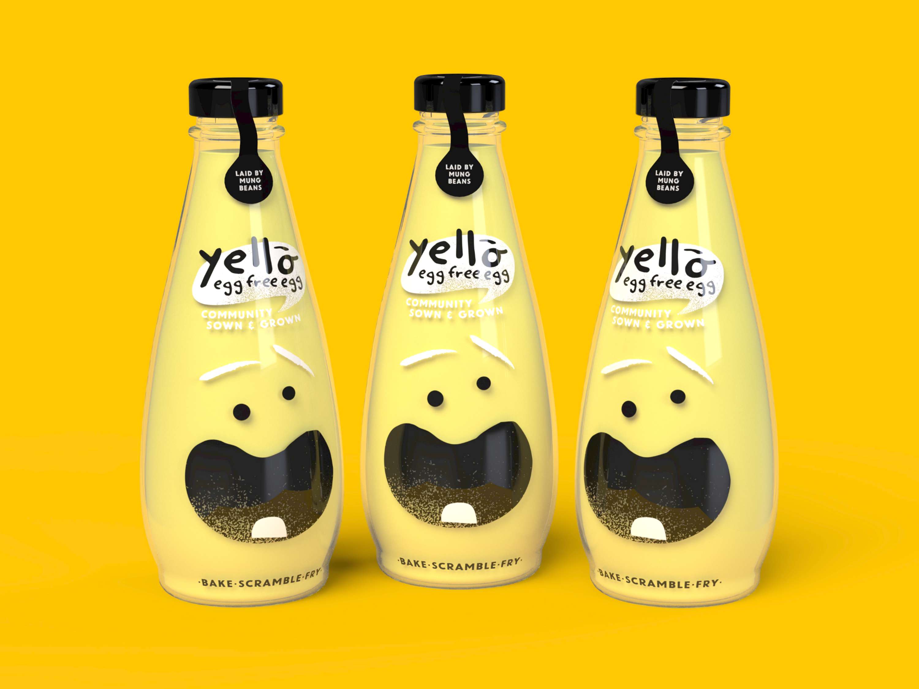Yello vegan egg by James Murphy
