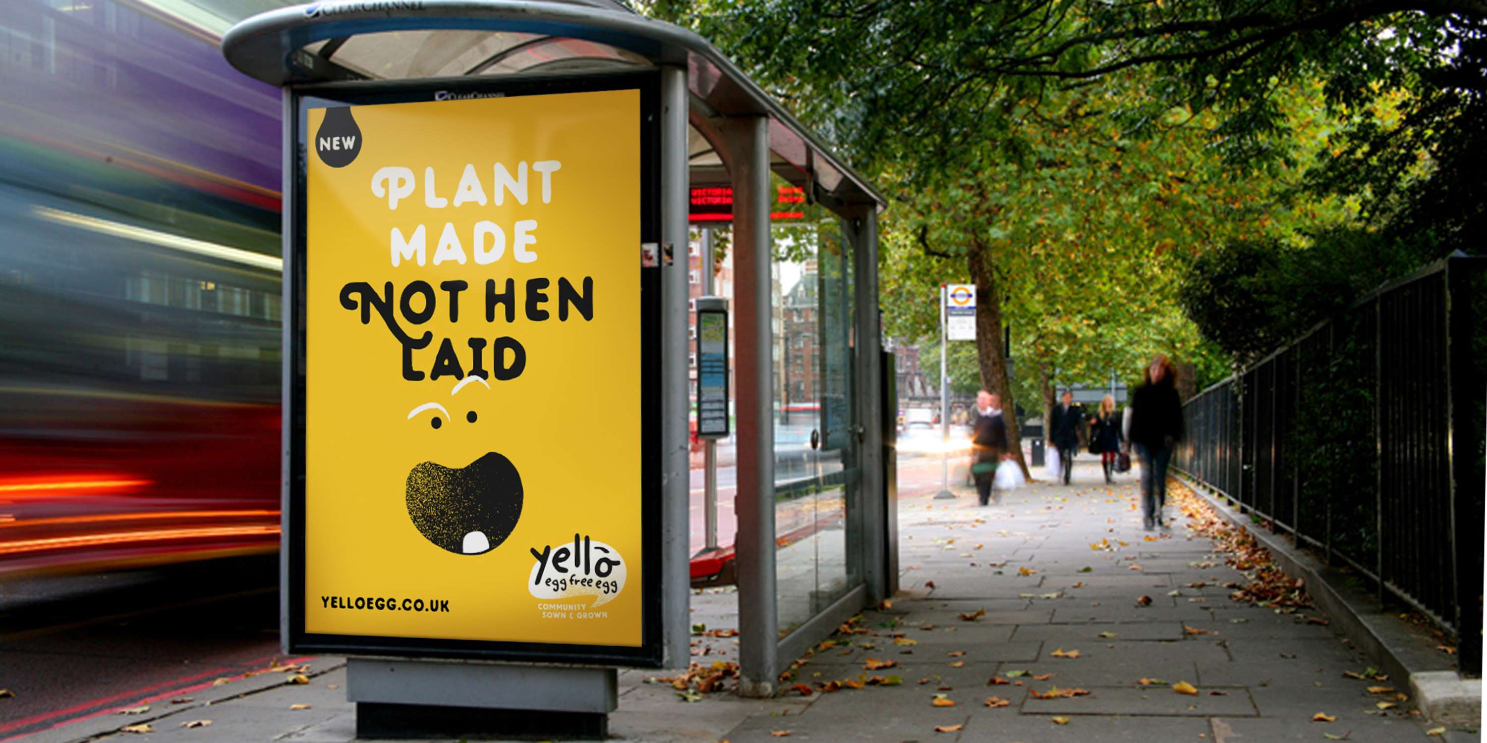 Yello vegan egg by James Murphy