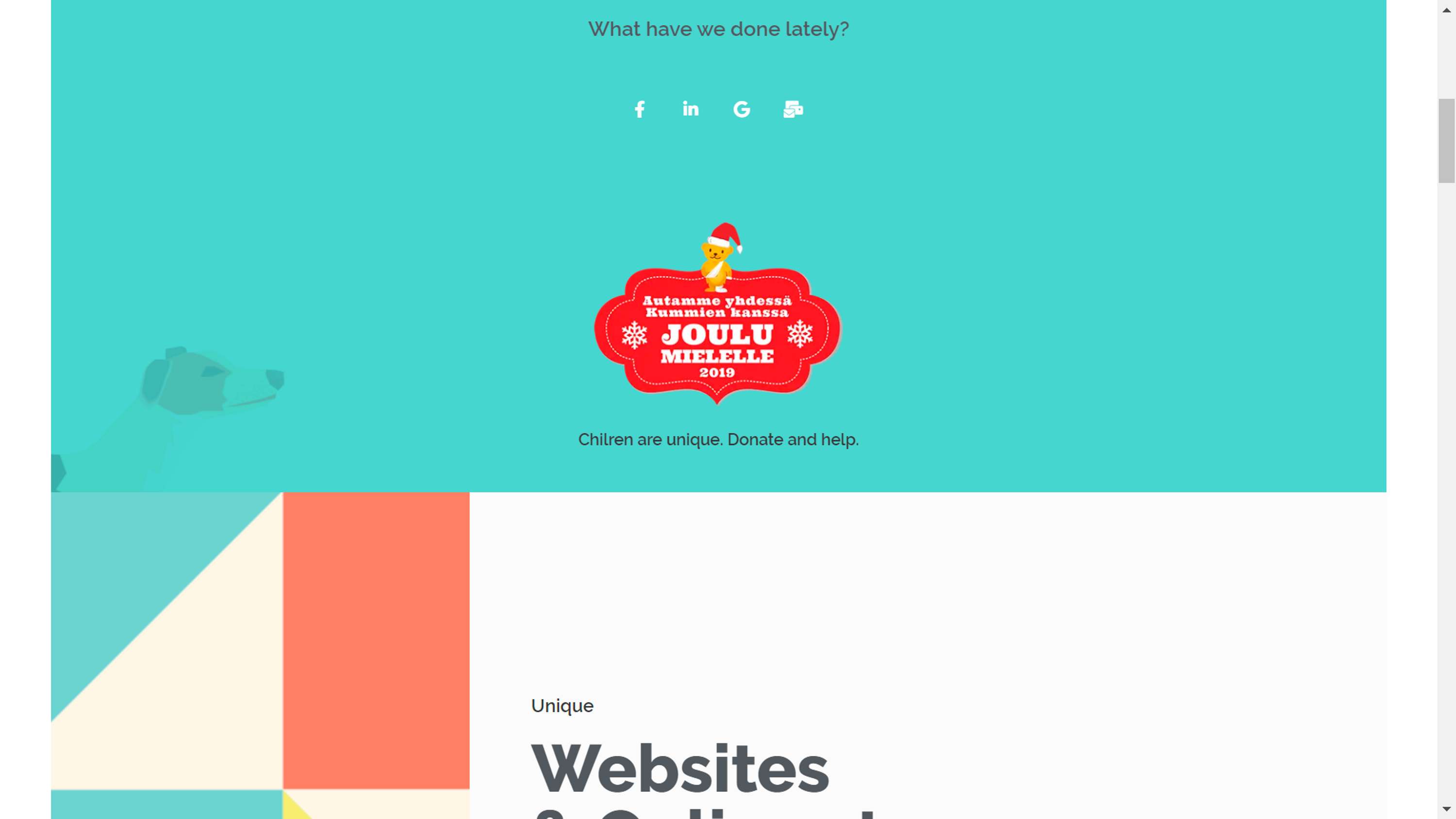 We redid our own website ratasdesign.com by Ville Vatola