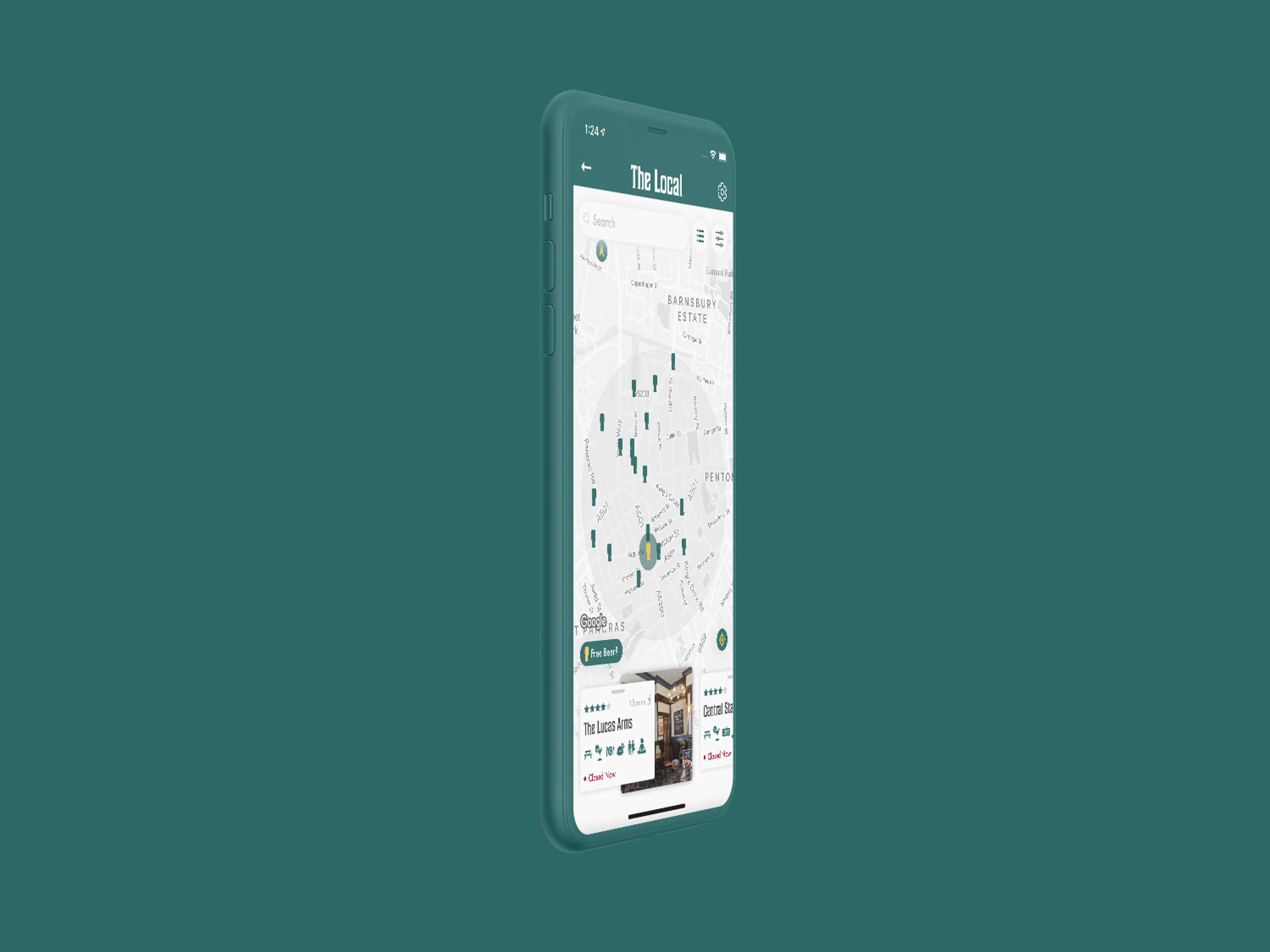 The Local: Pub Finder by Built on Mars