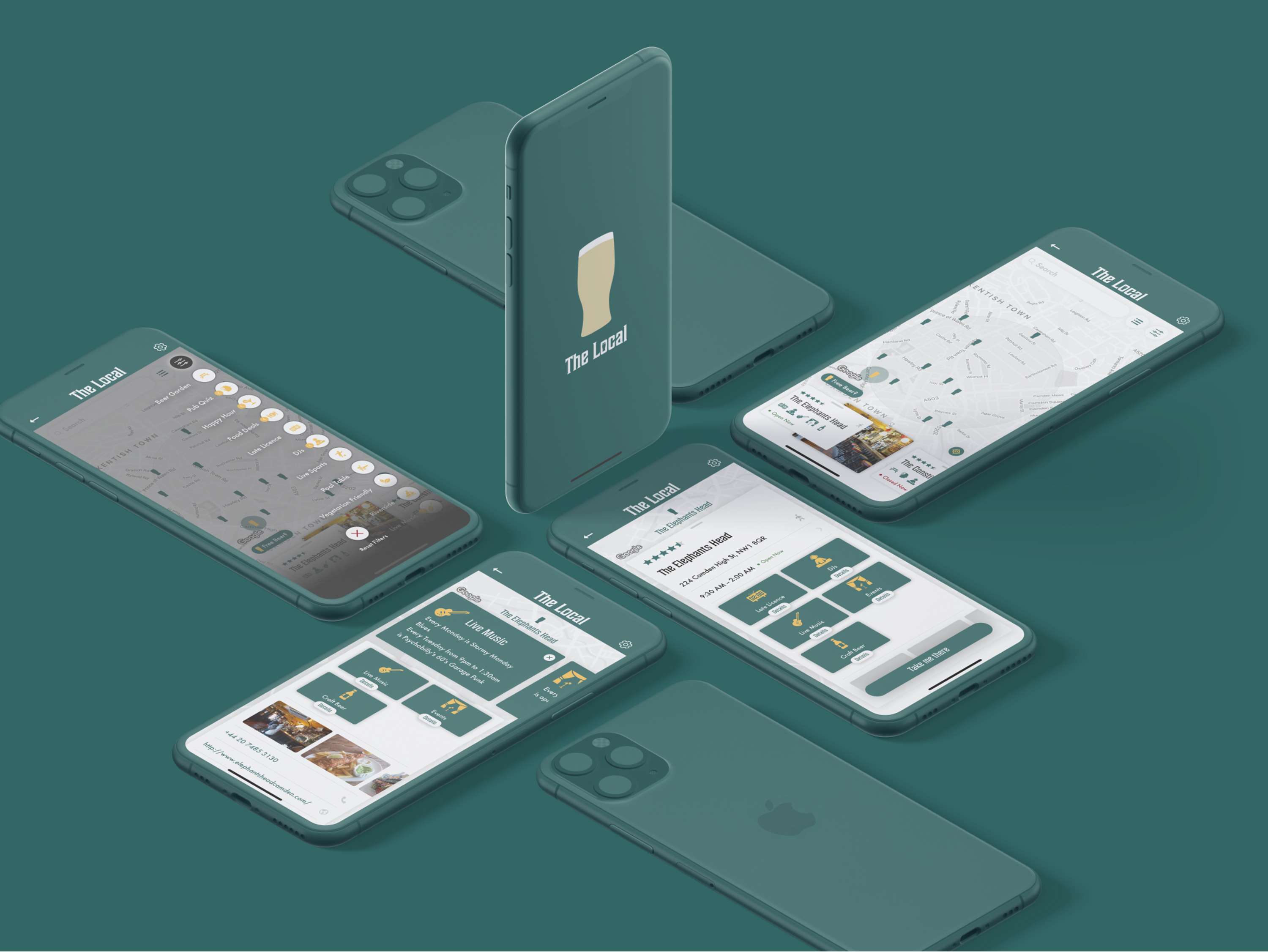 The Local: Pub Finder by Built on Mars