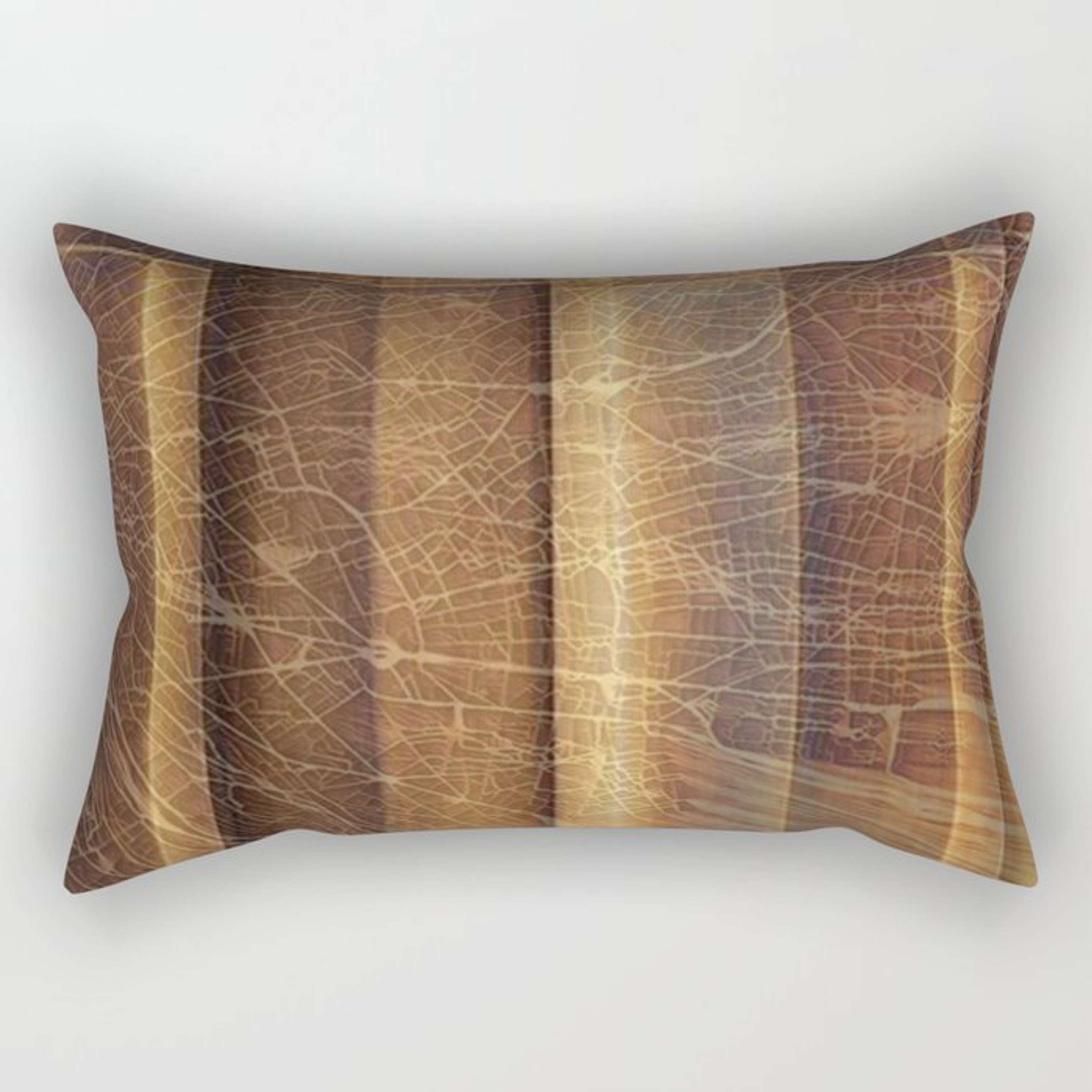 Street Wood pillows | The Dots Rectangular Pillow Insert