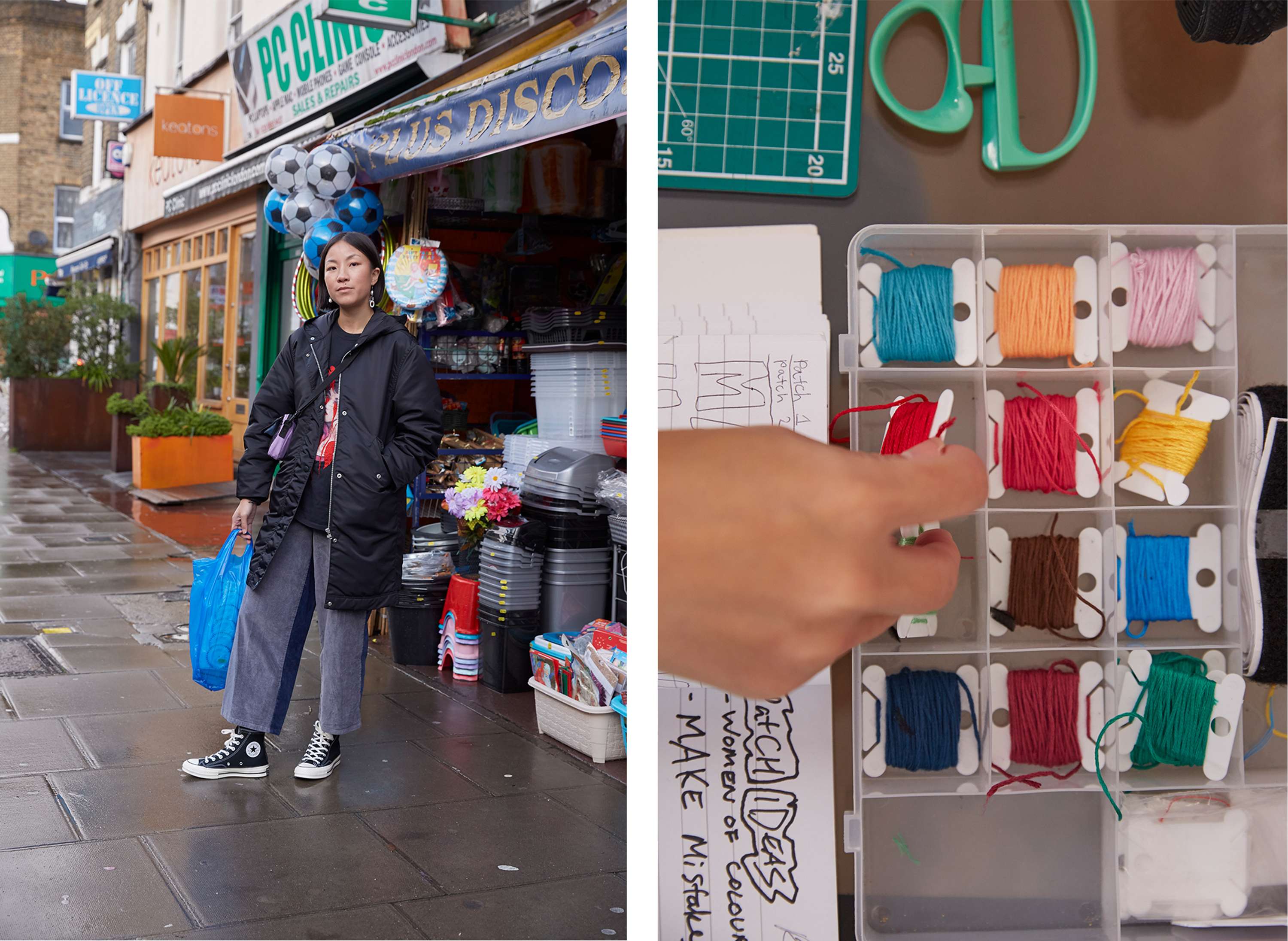 Converse x Size? "Multipatch" Campaign by Nicole Chui
