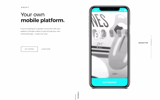 Disciplemedia - Website by Miles Hirsh