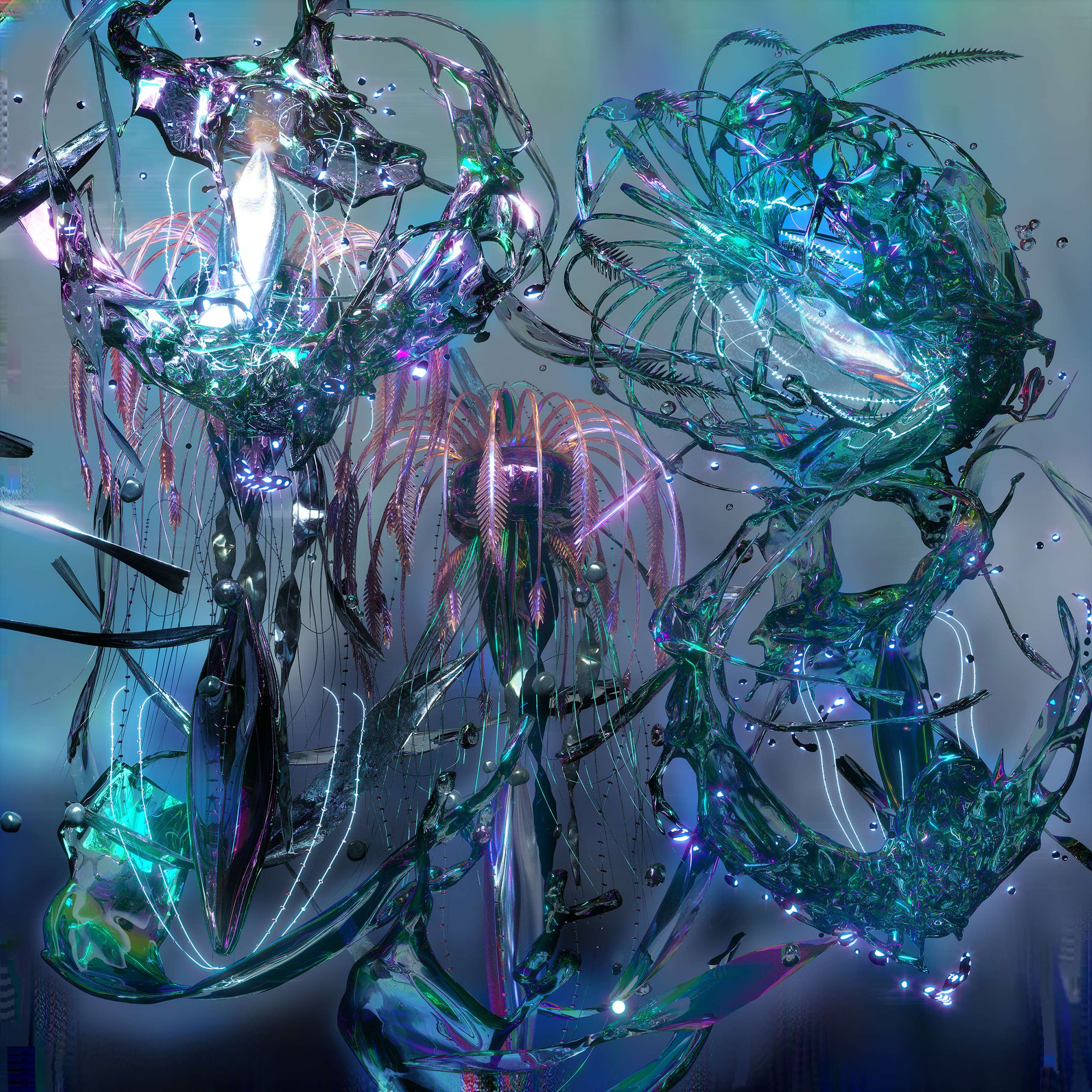 Selfridges - Digital Falls by Jon Emmony