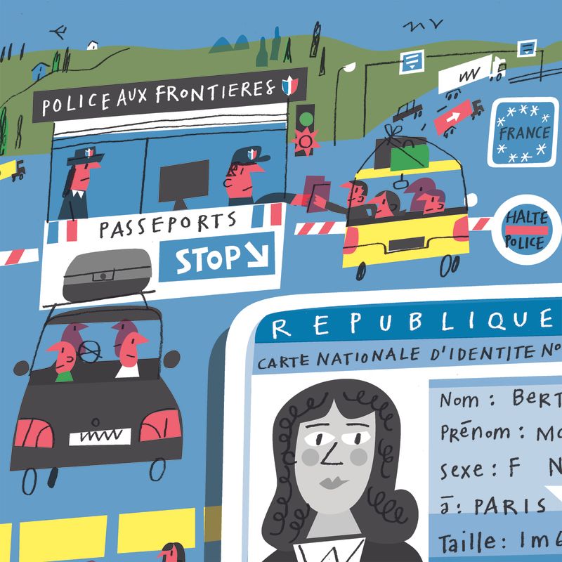 Carte d'Identité by peter Allen