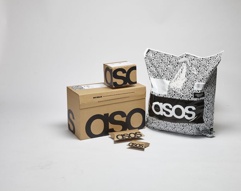 ASOS packaging by Ella Young