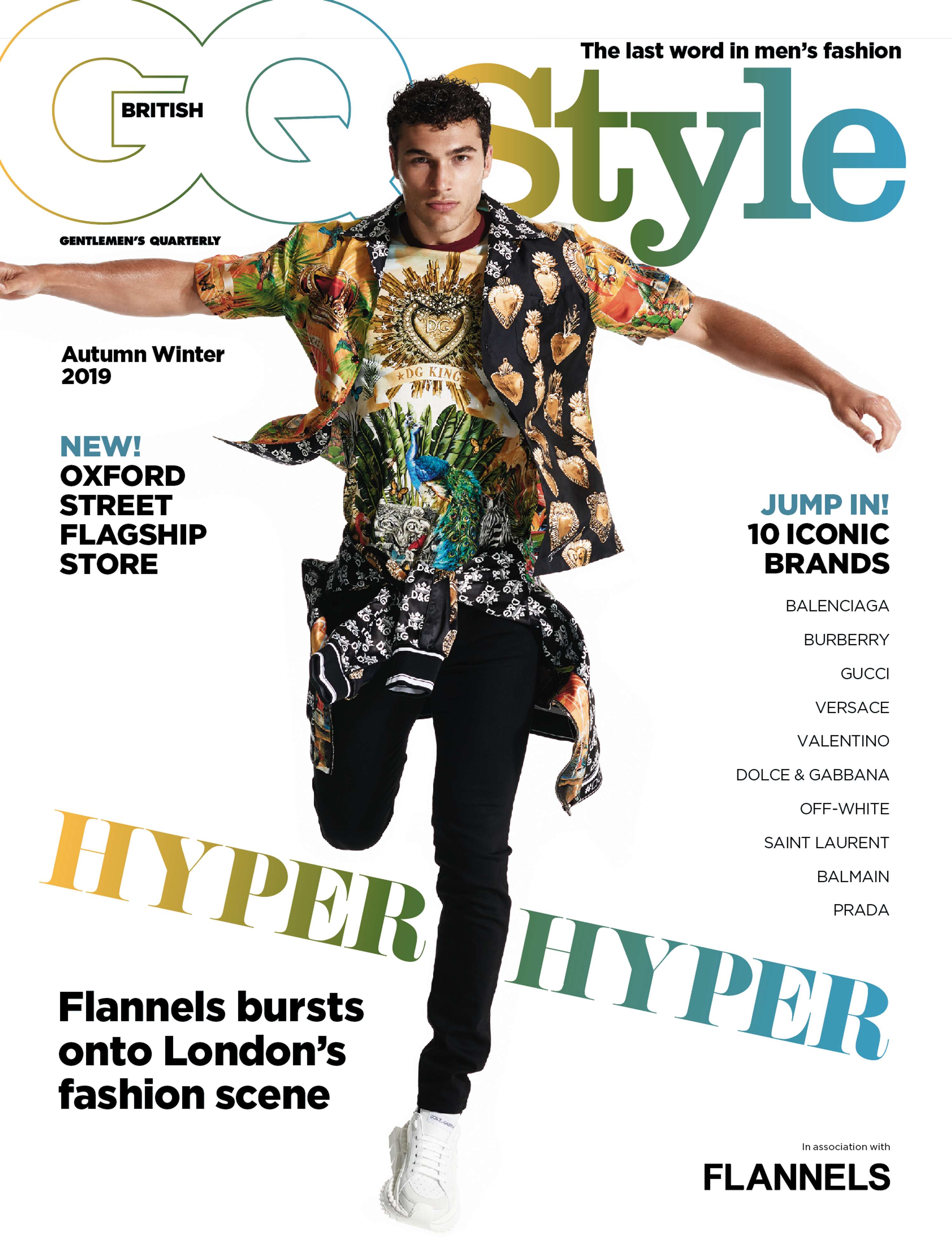 Cover Design - GQ Style x Flannels by Jane Hassanali