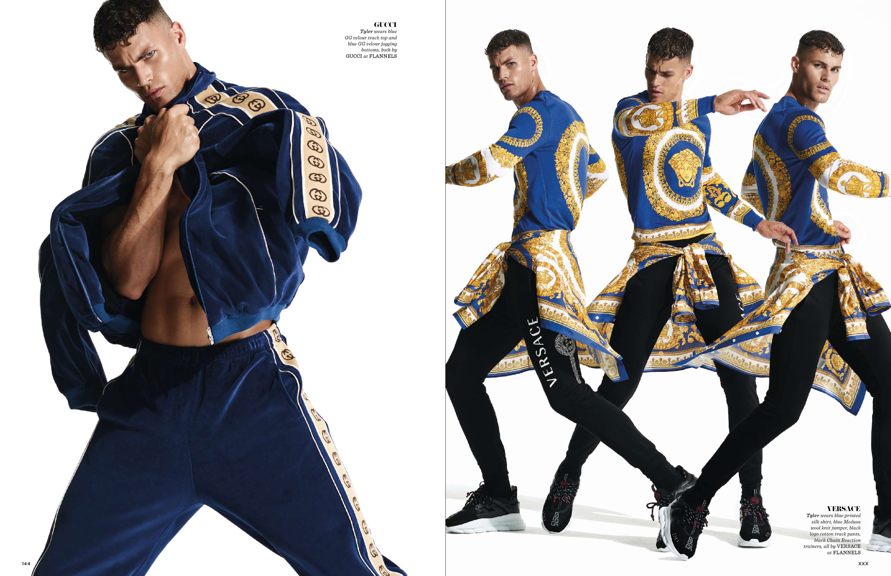 Cover Design - GQ Style x Flannels by Jane Hassanali