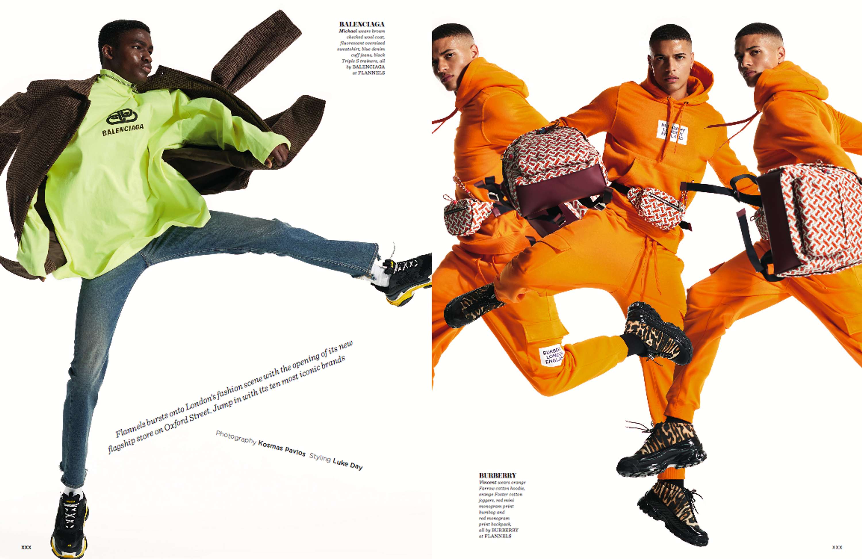 Cover Design - GQ Style x Flannels by Jane Hassanali