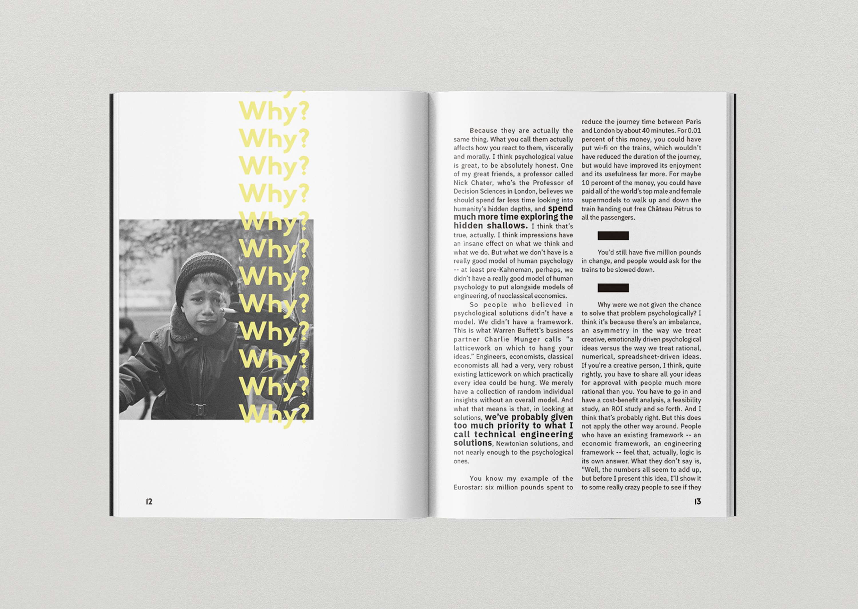 Editorial Design by Lucia Bon
