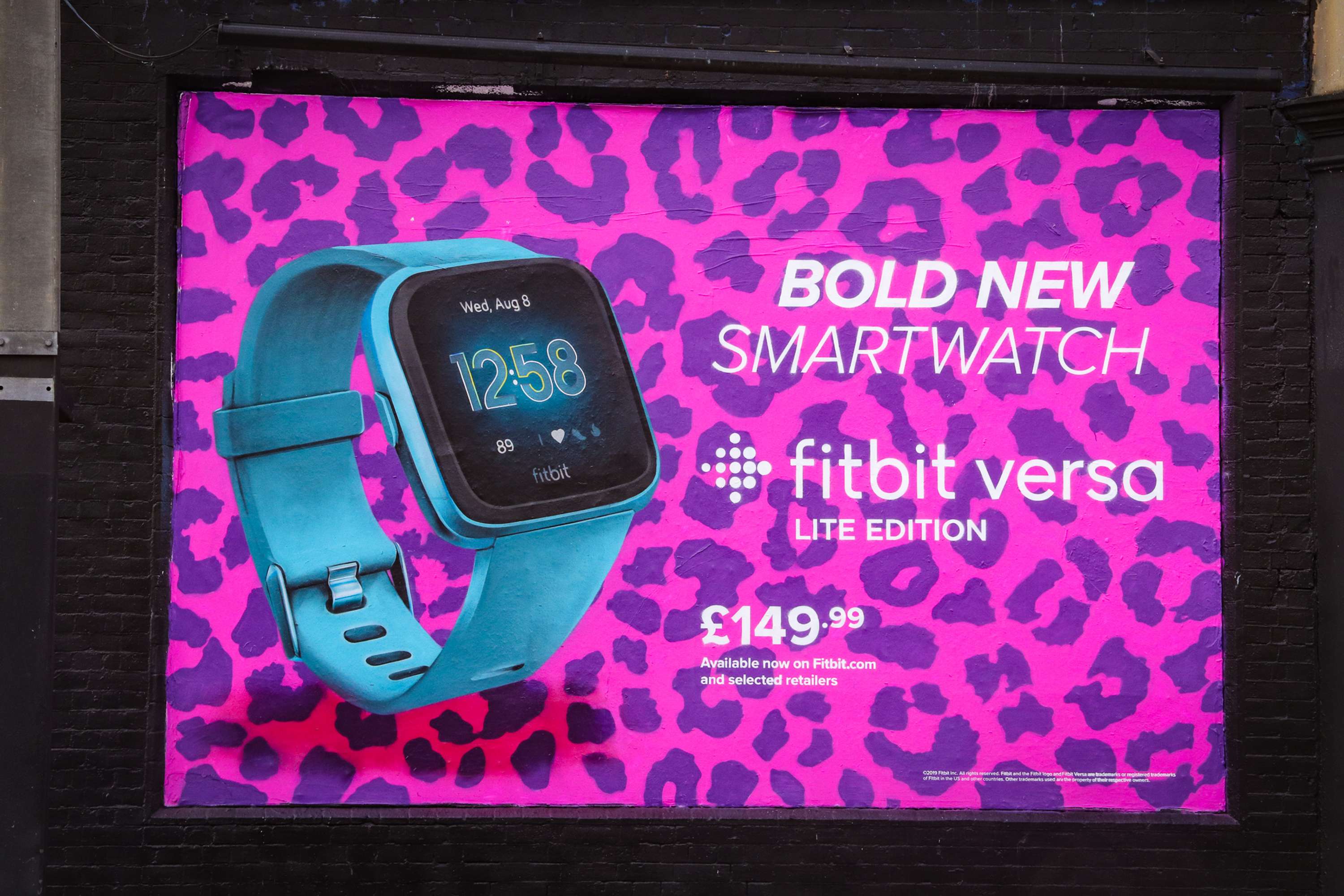 FitBit #FitbitVersaLite by Global Street Art