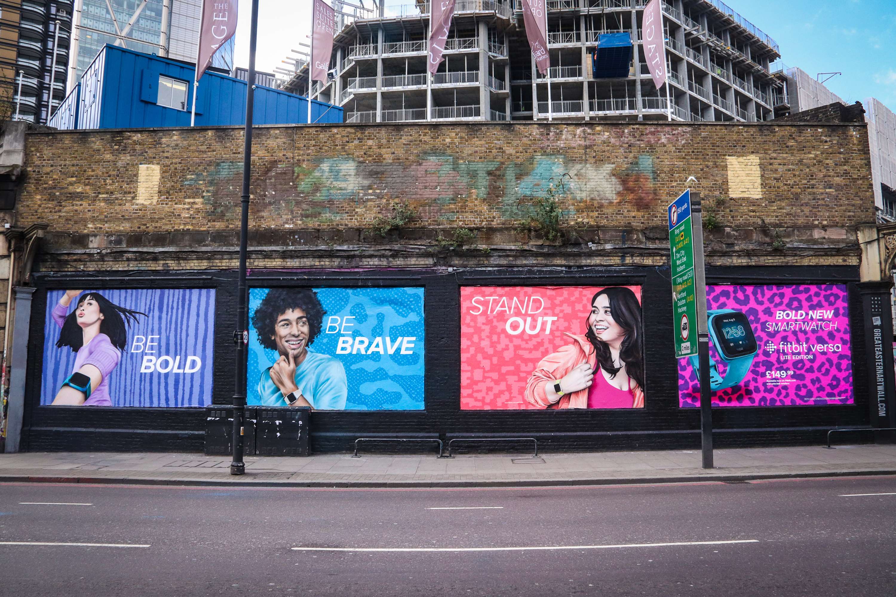 FitBit #FitbitVersaLite by Global Street Art