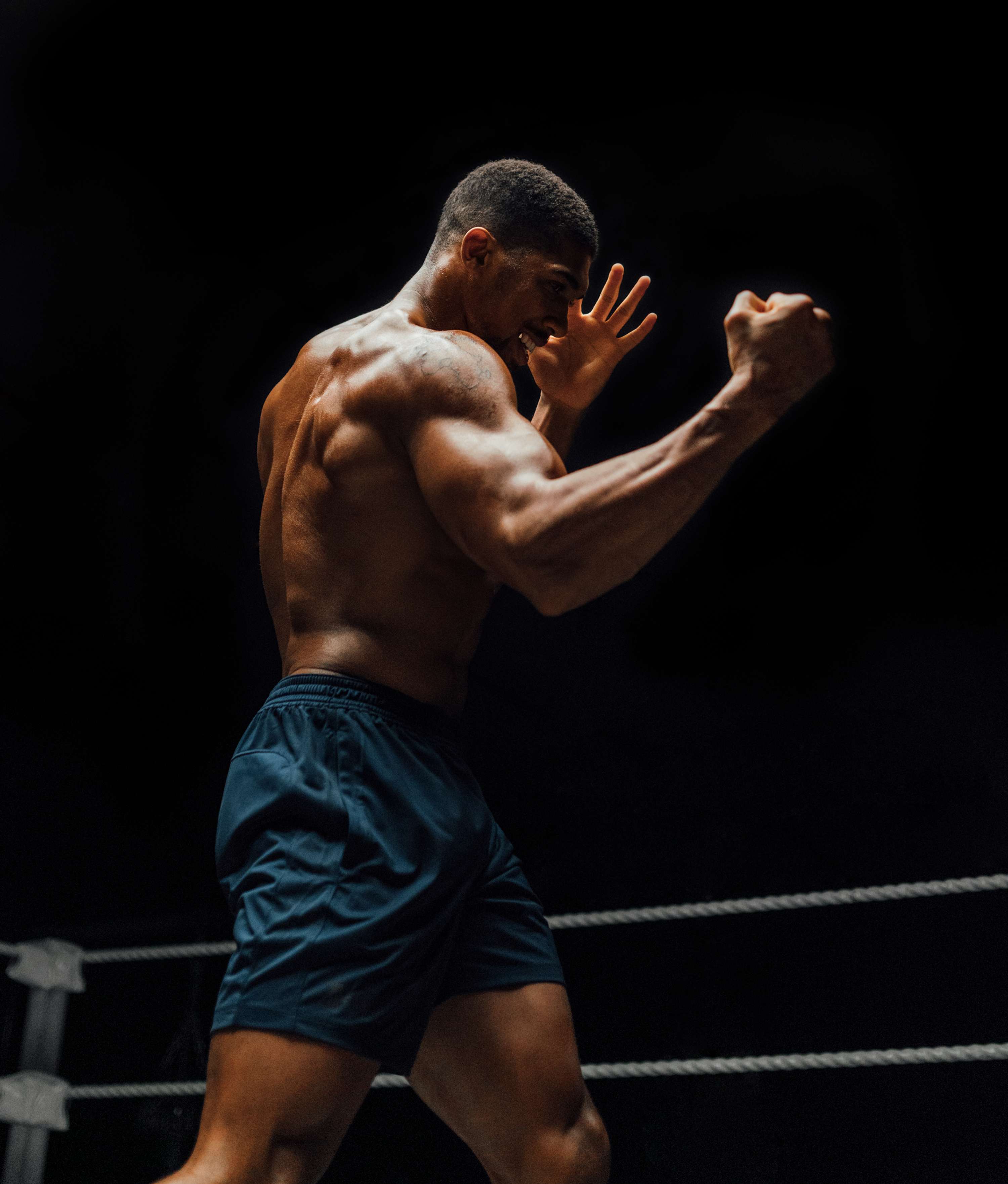 Anthony Joshua x Bulk Powders by Brendon Barnett