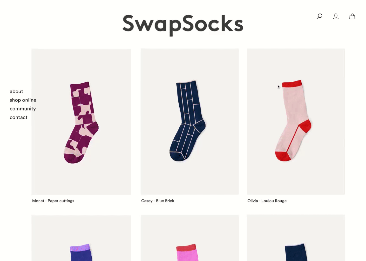 SwapSocks - a circular sock service by Lianne Siemensma