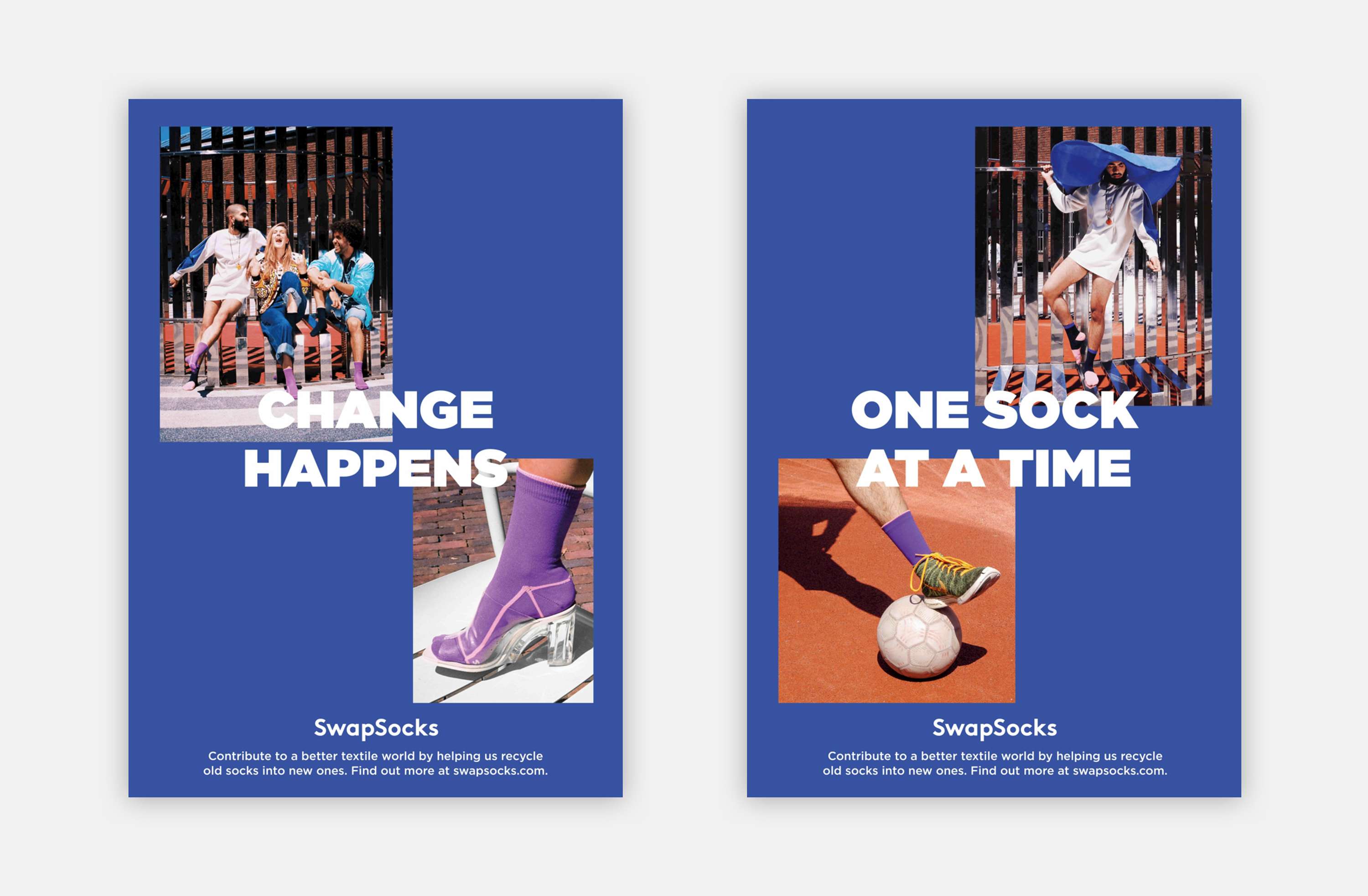 SwapSocks - a circular sock service by Lianne Siemensma