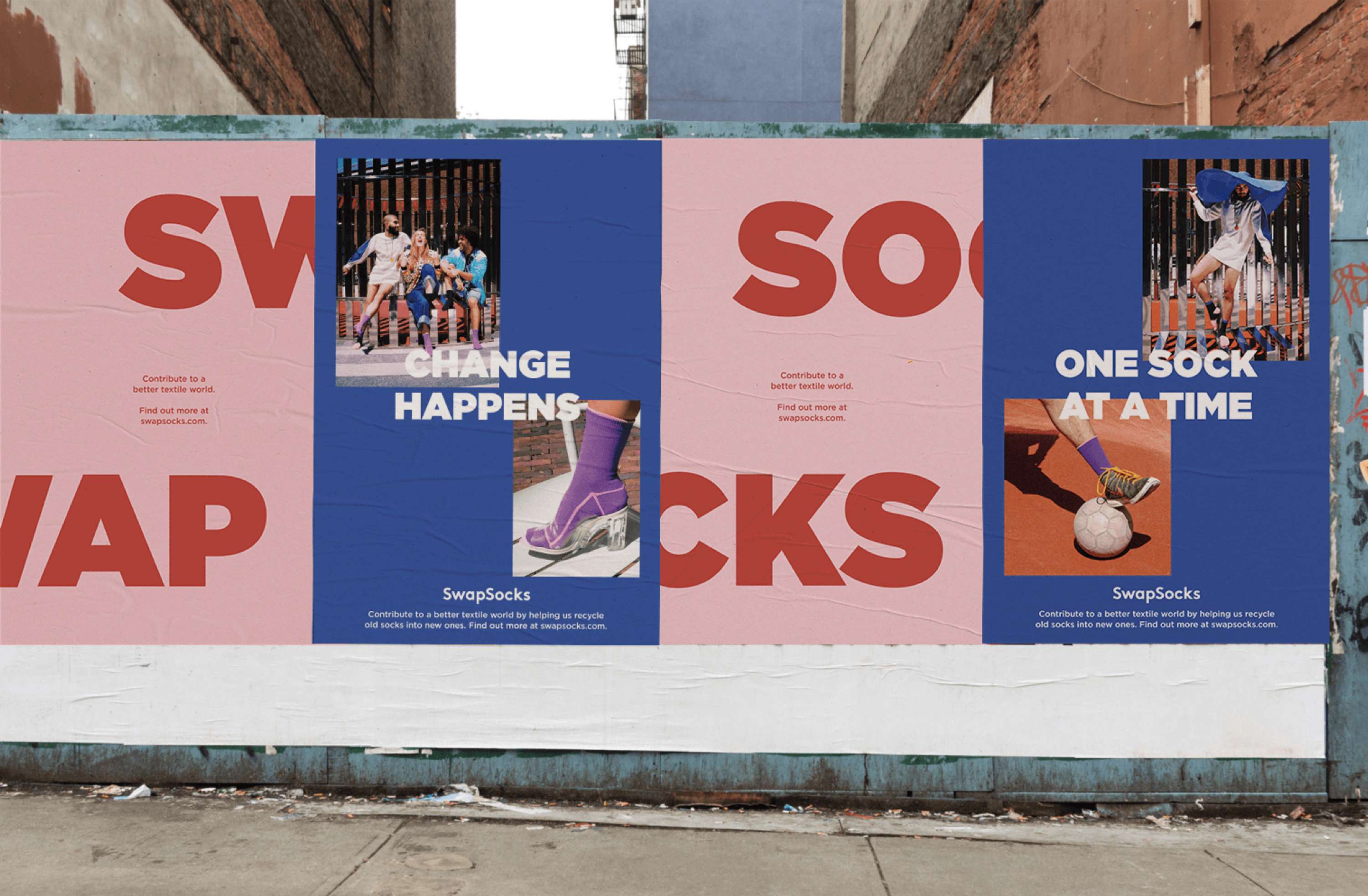 SwapSocks - a circular sock service by Lianne Siemensma