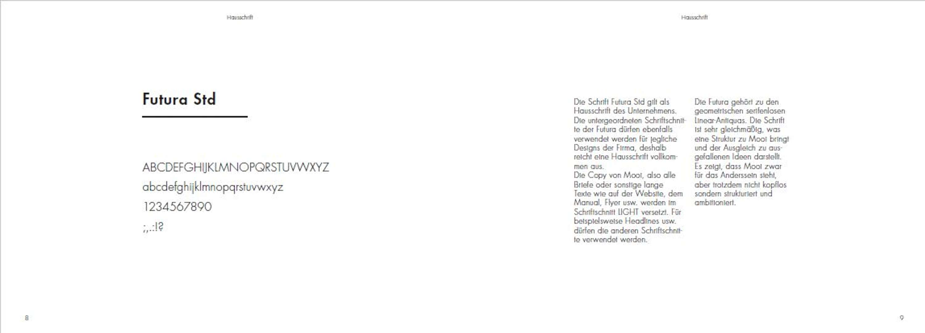 Corporate Identity Design Manual Layout by Jennifer Kleiner