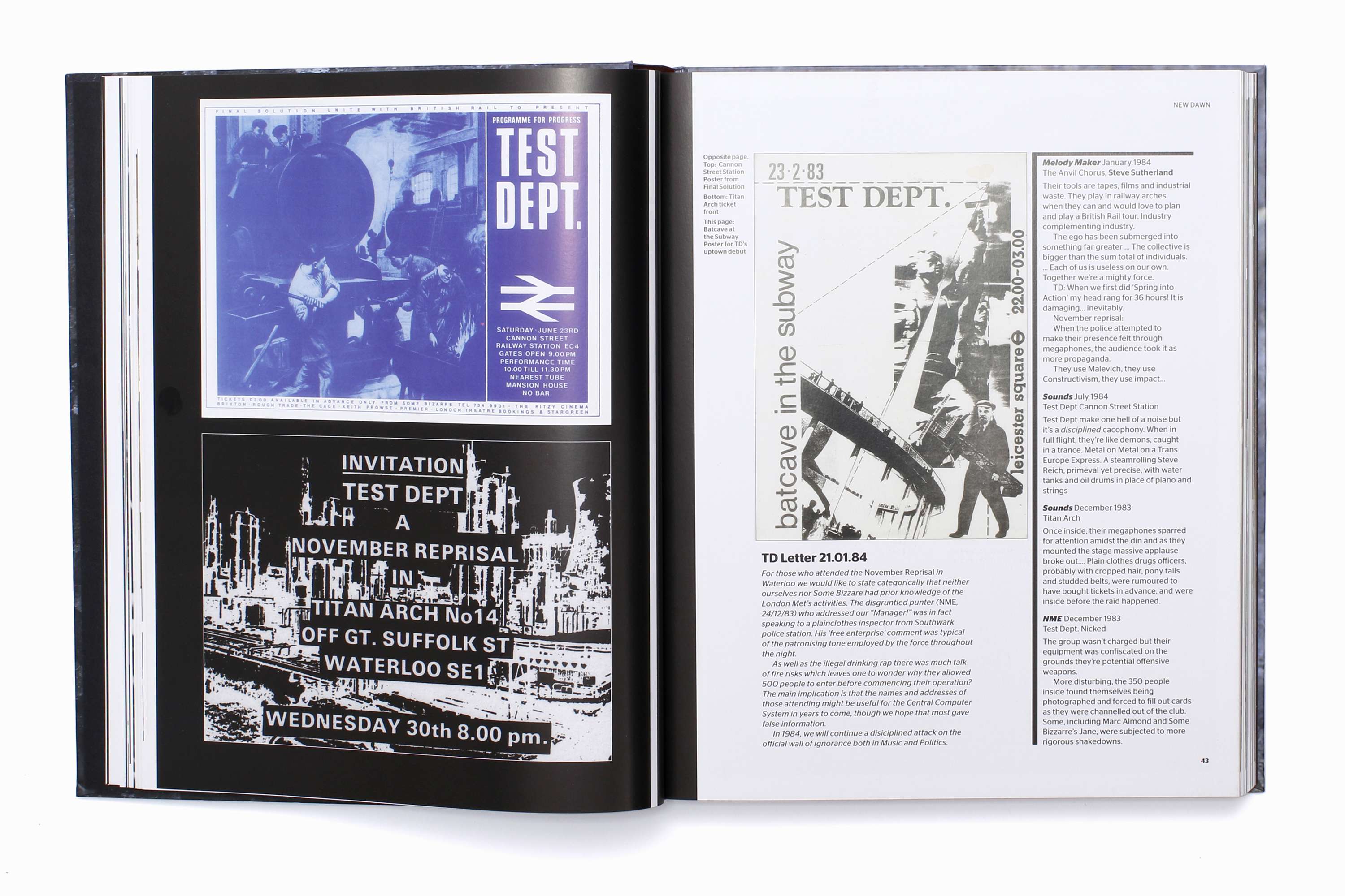 Test Department : Total State Machine by Calverts