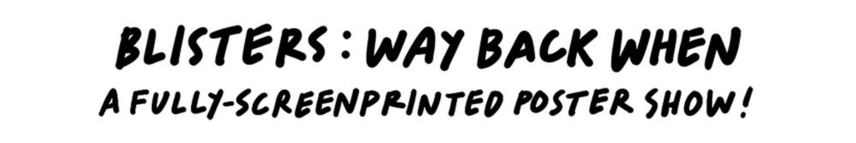 Blisters: Way Back When (2019) by Amber Henry