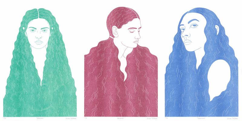 Losers of the Longest Hair Contest by Anna Niklova
