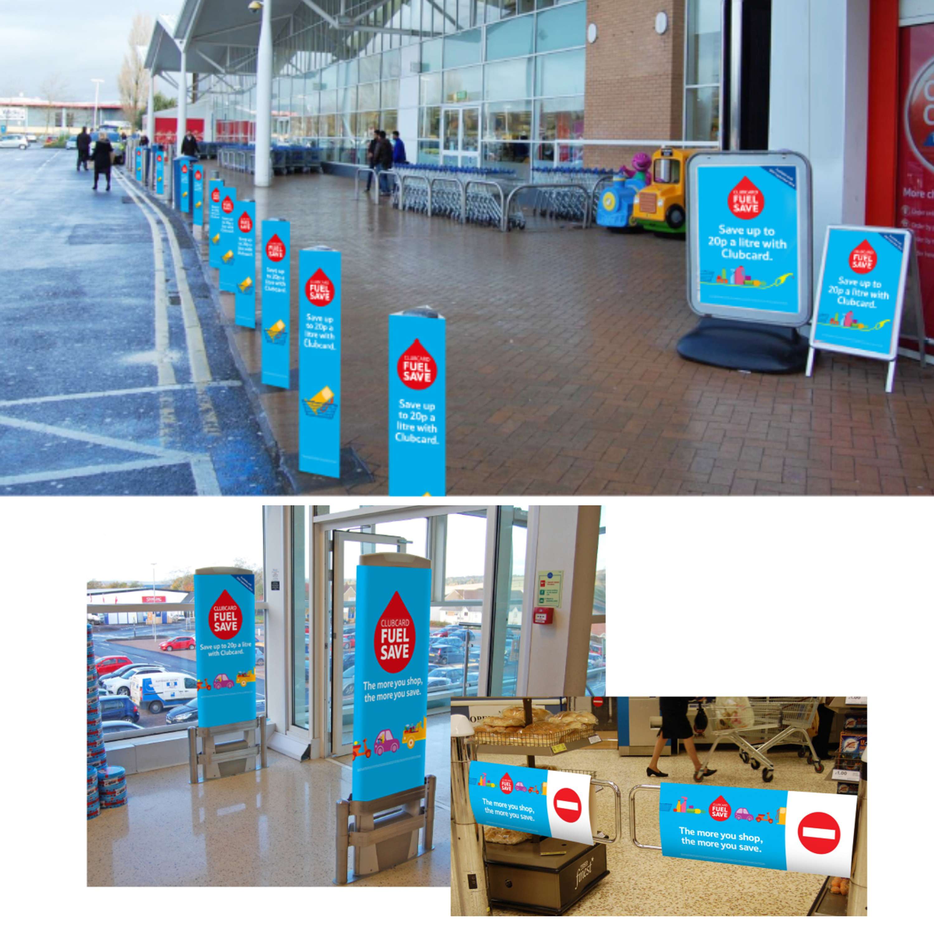 Fuel Save in-store roll out by Chu Man