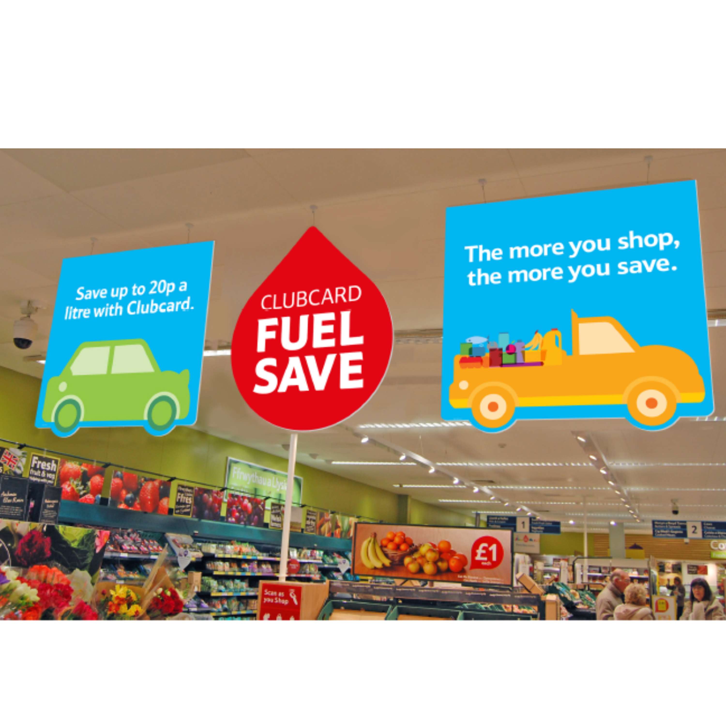 Fuel Save in-store roll out by Chu Man