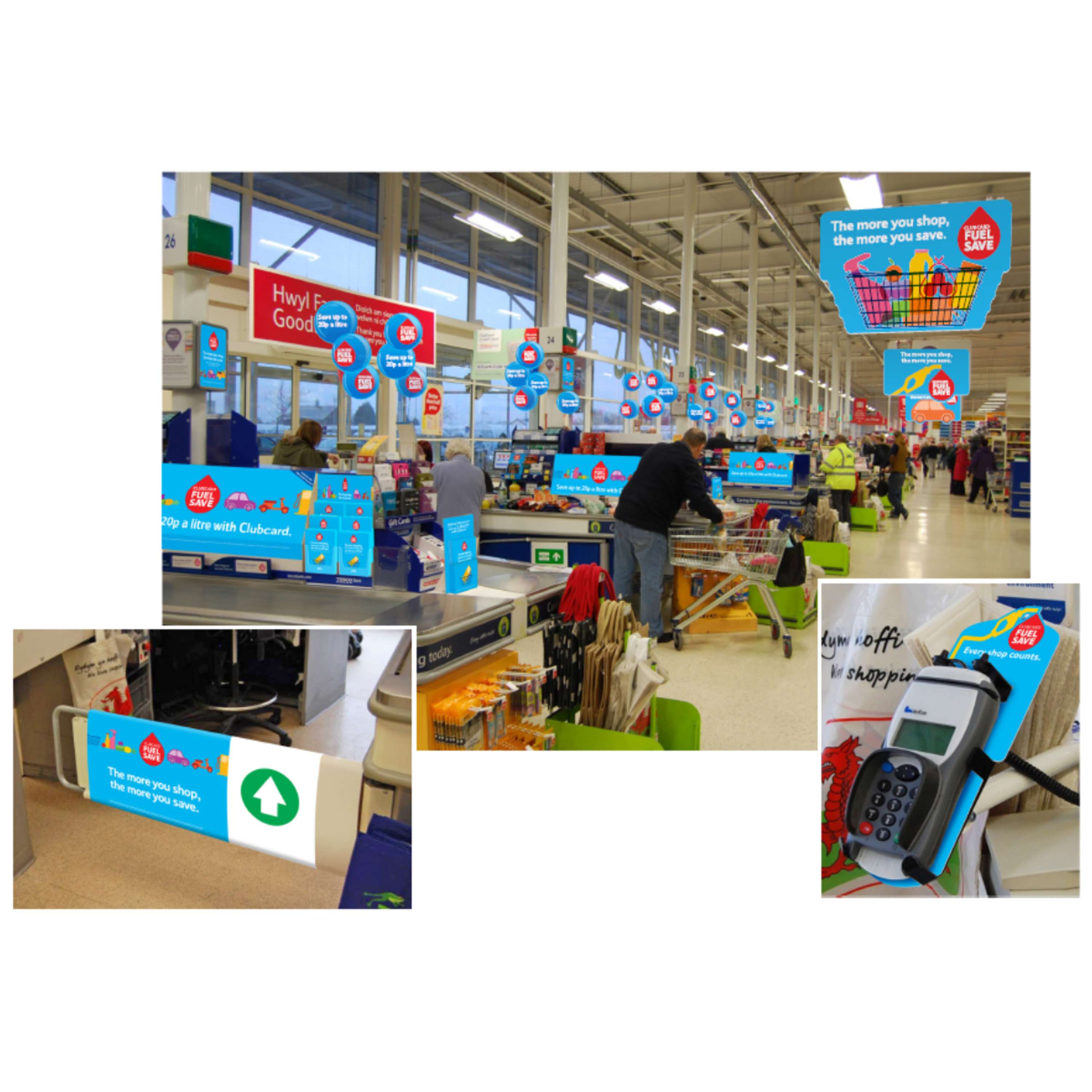 Fuel Save in-store roll out by Chu Man