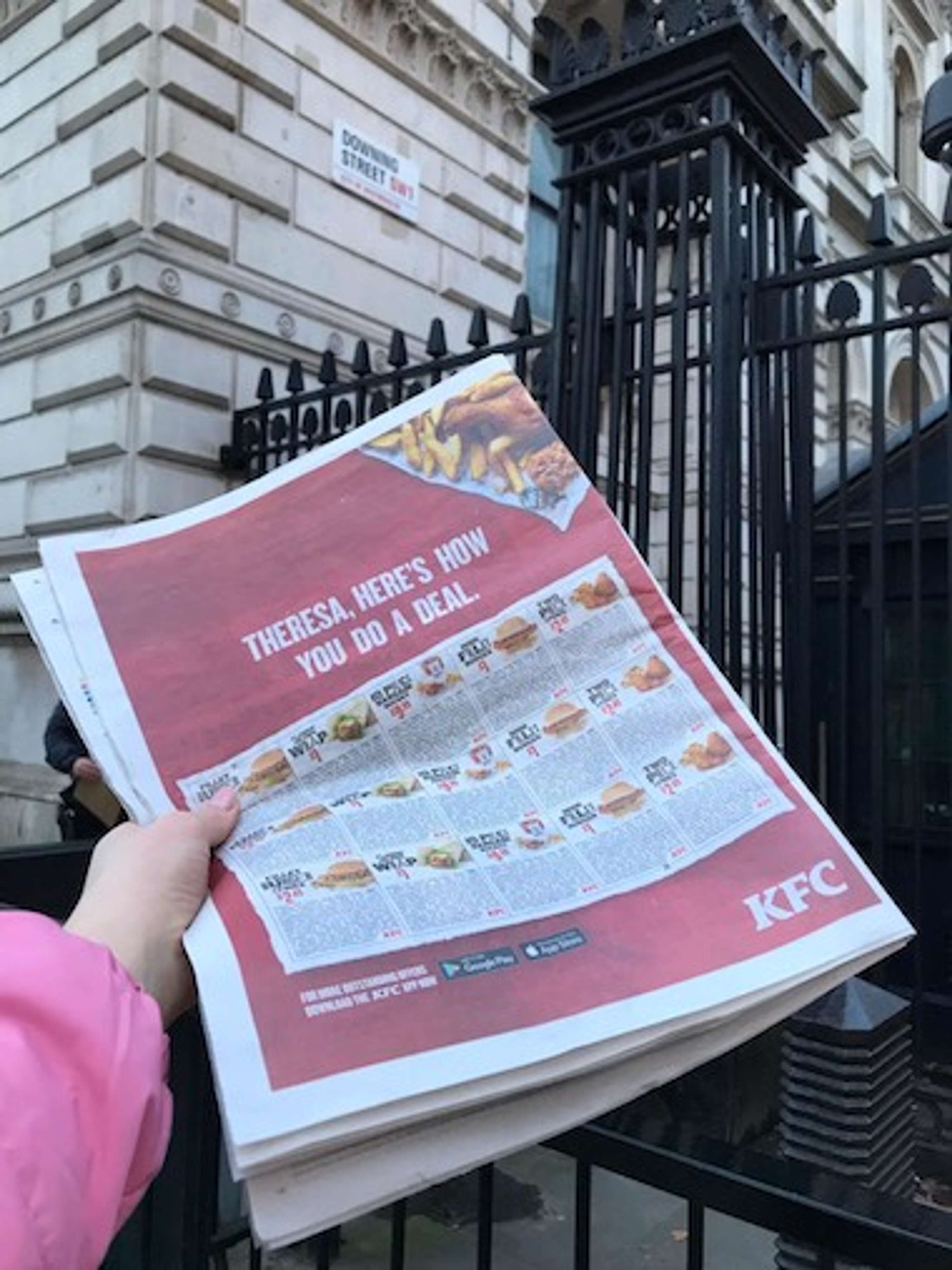 KFC Brexit Print Ad by Bella Owen