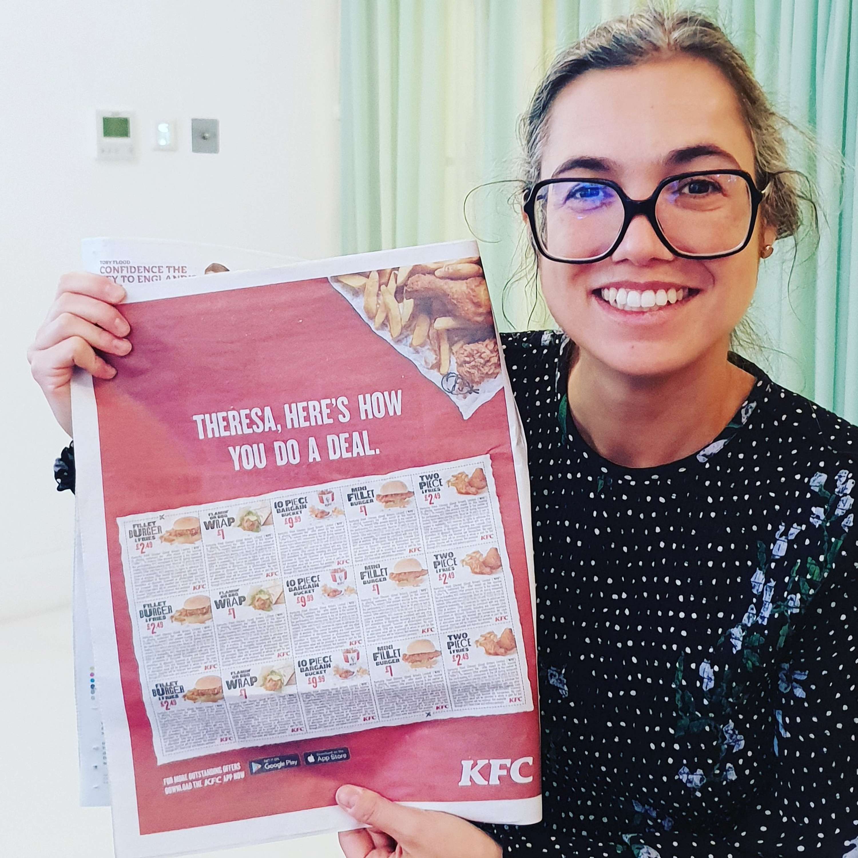 KFC Brexit Print Ad by Bella Owen