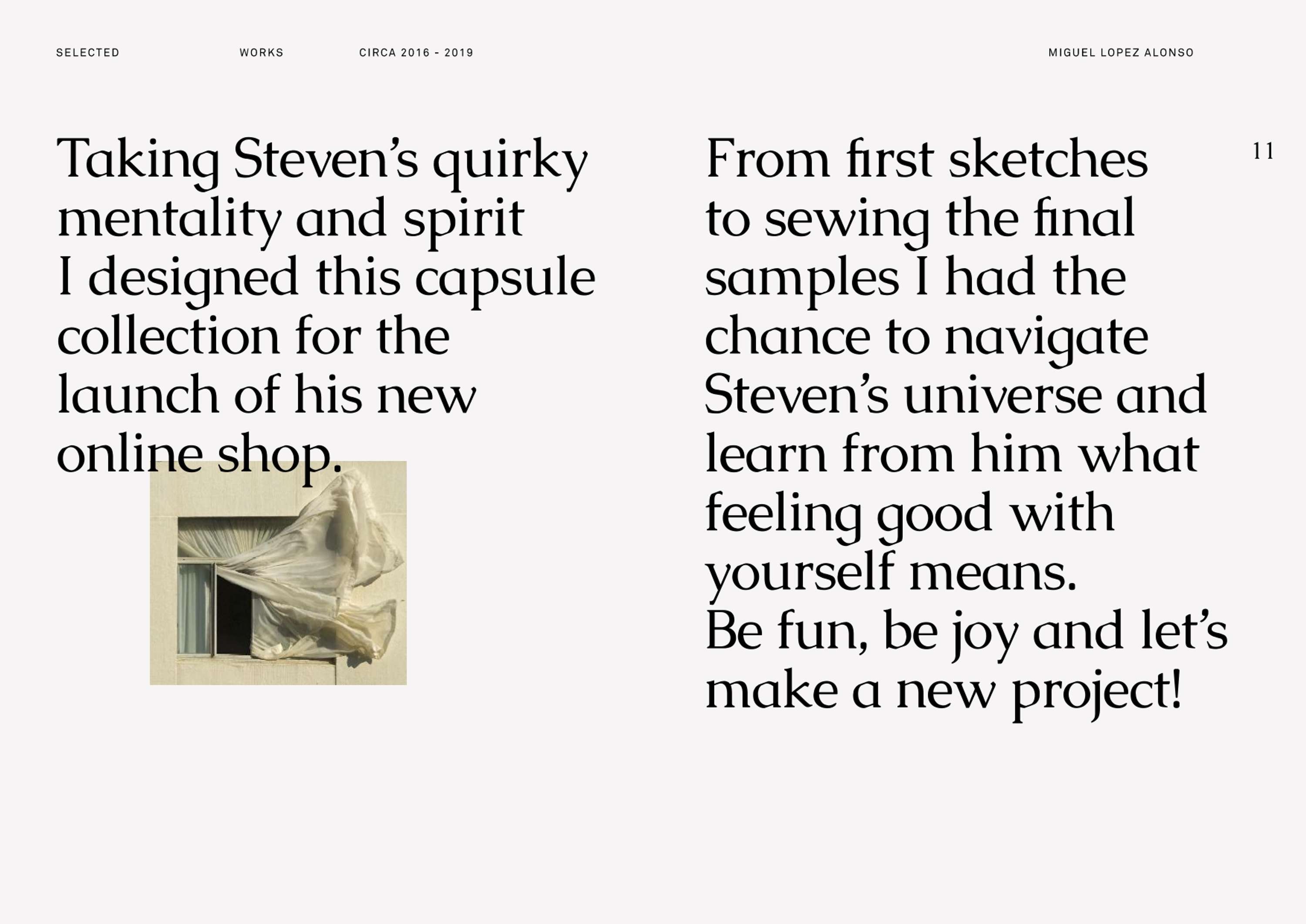 Steven Tai Capsule Collection by Miguel Lopez Alonso